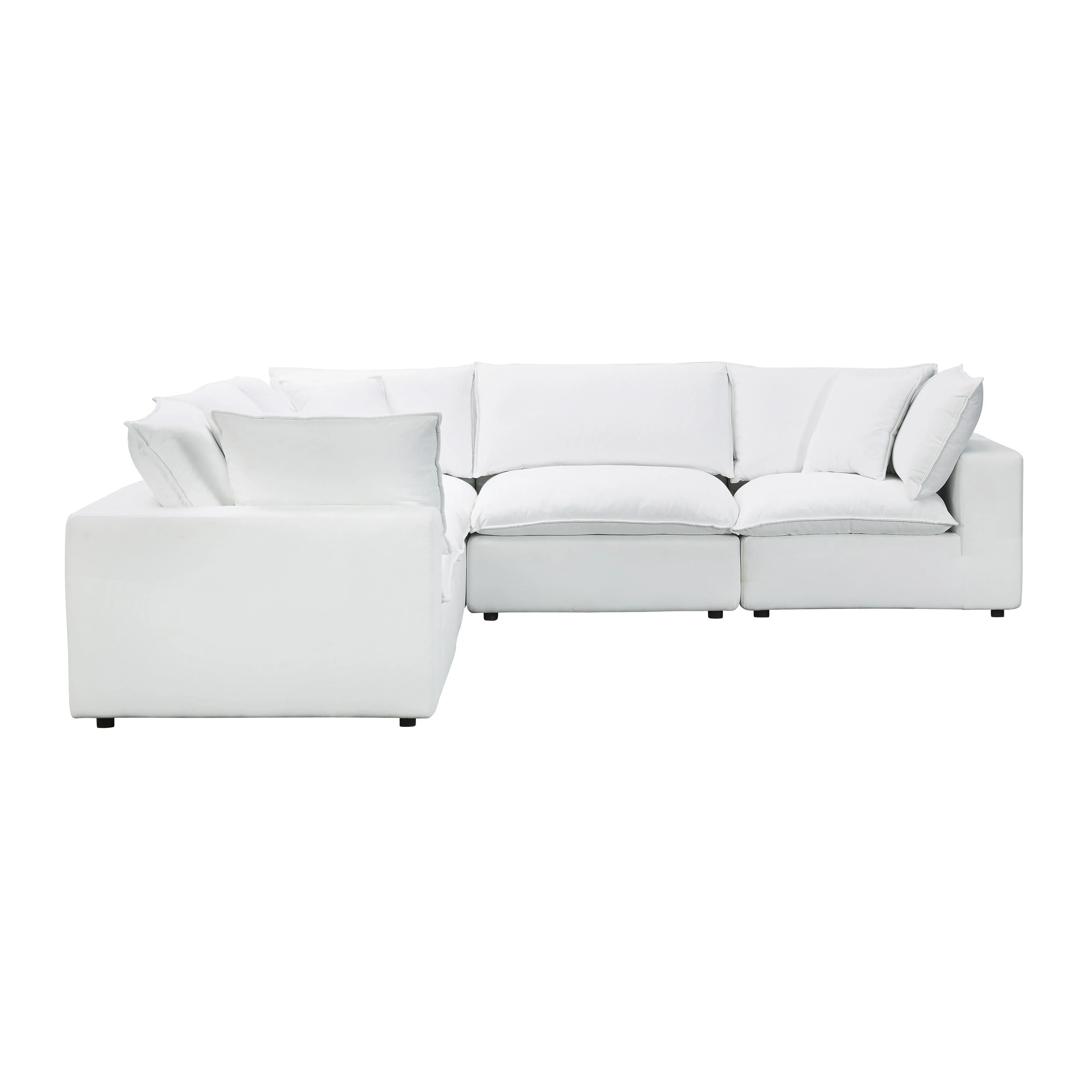 Cali 5-Piece Performance Fabric Modular L-Sectional - Image 10