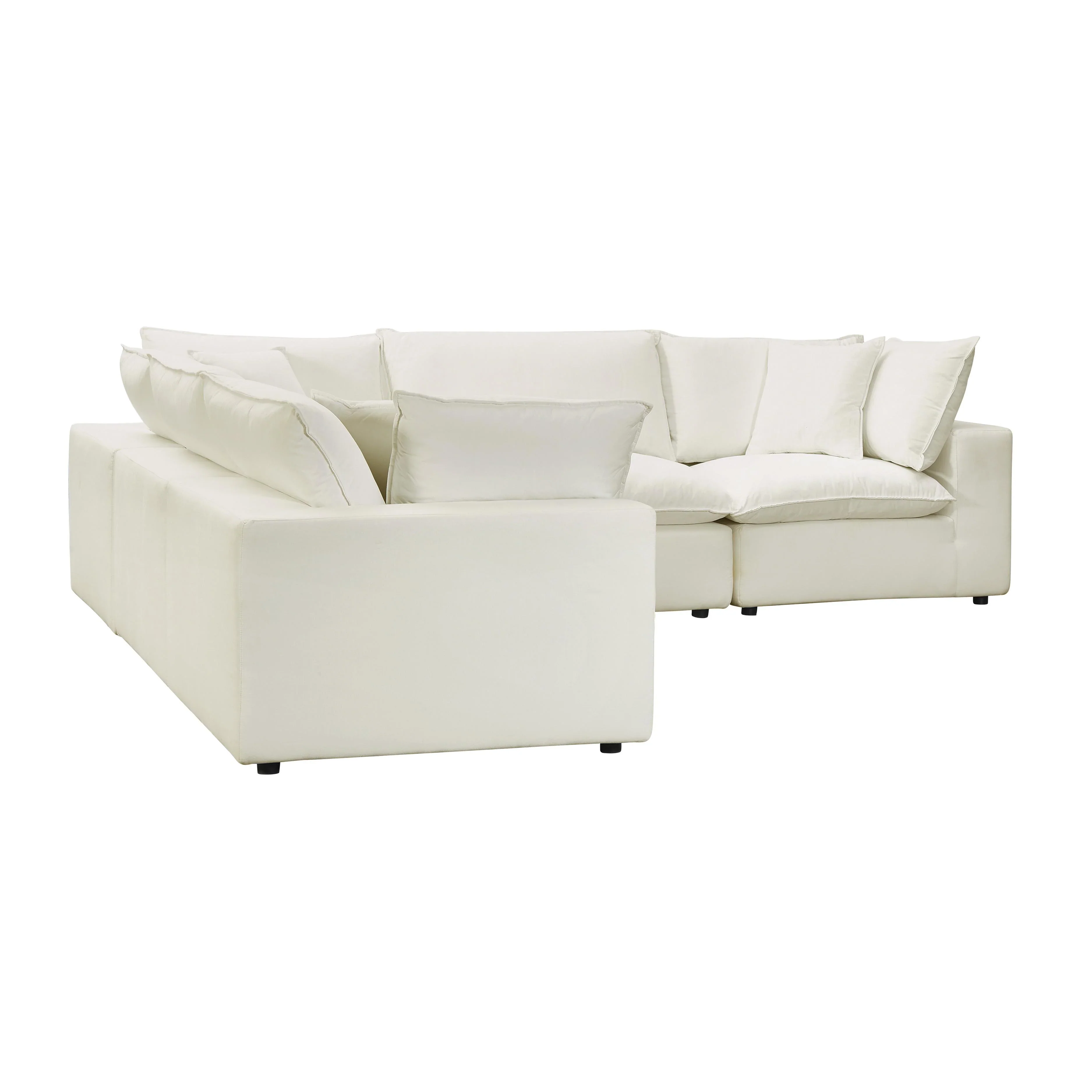 Cali 5-Piece Performance Fabric Modular L-Sectional - Image 15