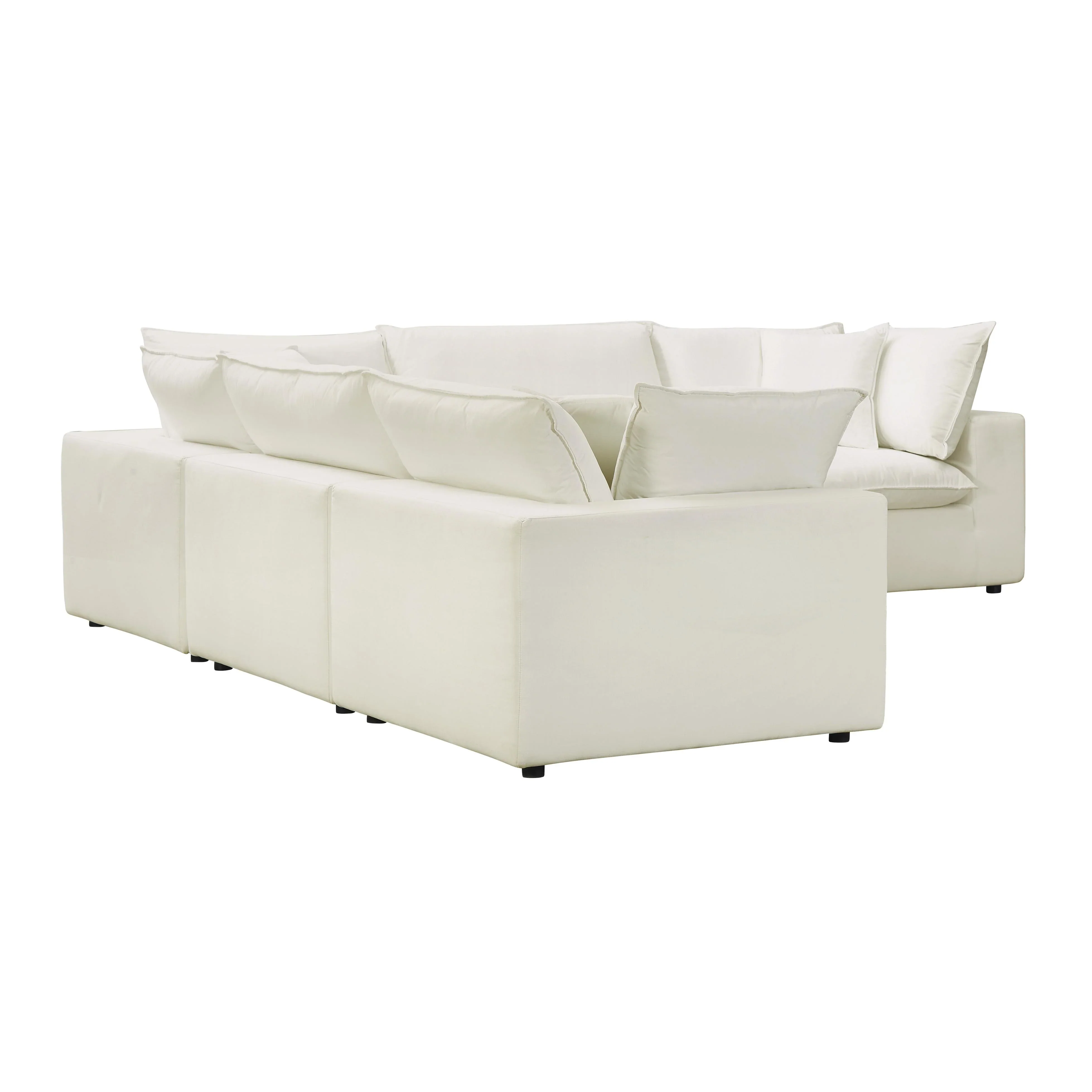 Cali 5-Piece Performance Fabric Modular L-Sectional - Image 16