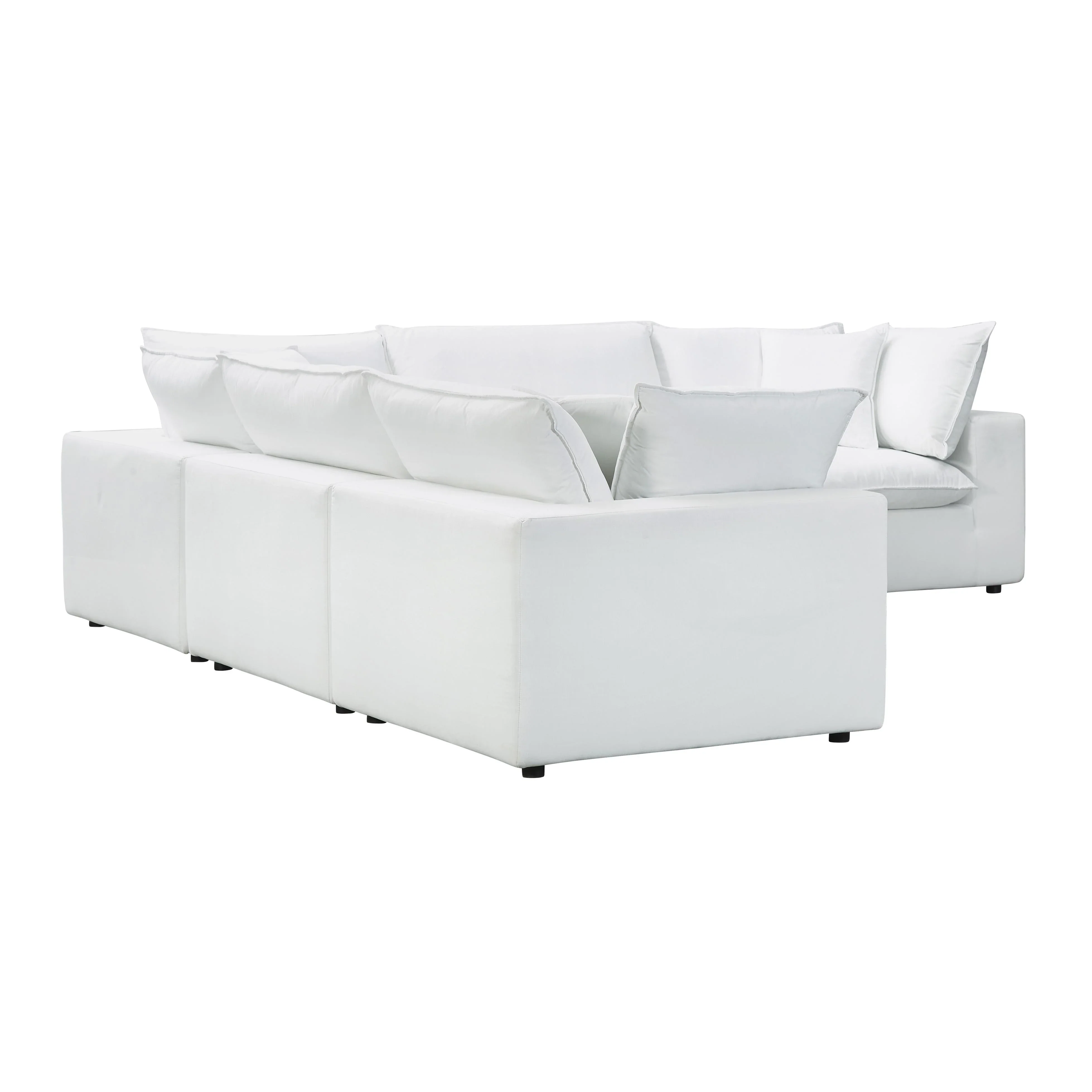 Cali 5-Piece Performance Fabric Modular L-Sectional - Image 9