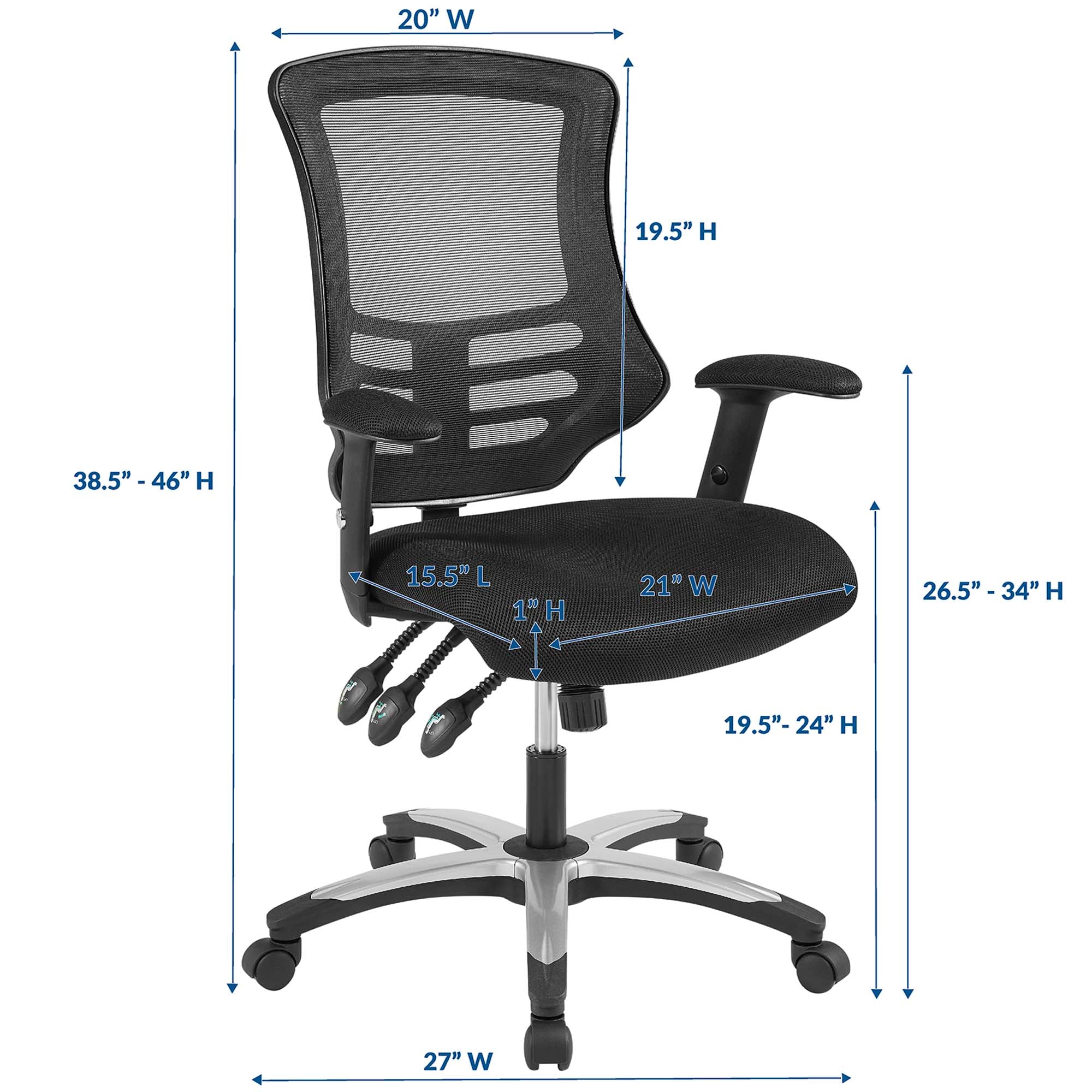 Calibrate Mesh Office Chair - Image 6