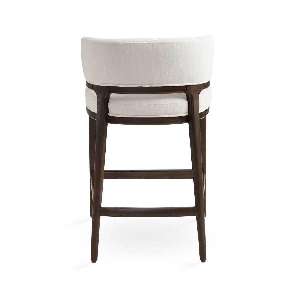 Calvin Counter Chair Ivory Linen - Image 2