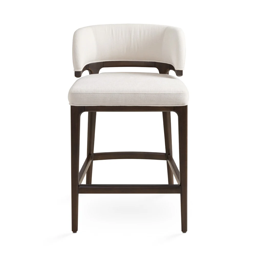 Calvin Counter Chair Ivory Linen - Image 3