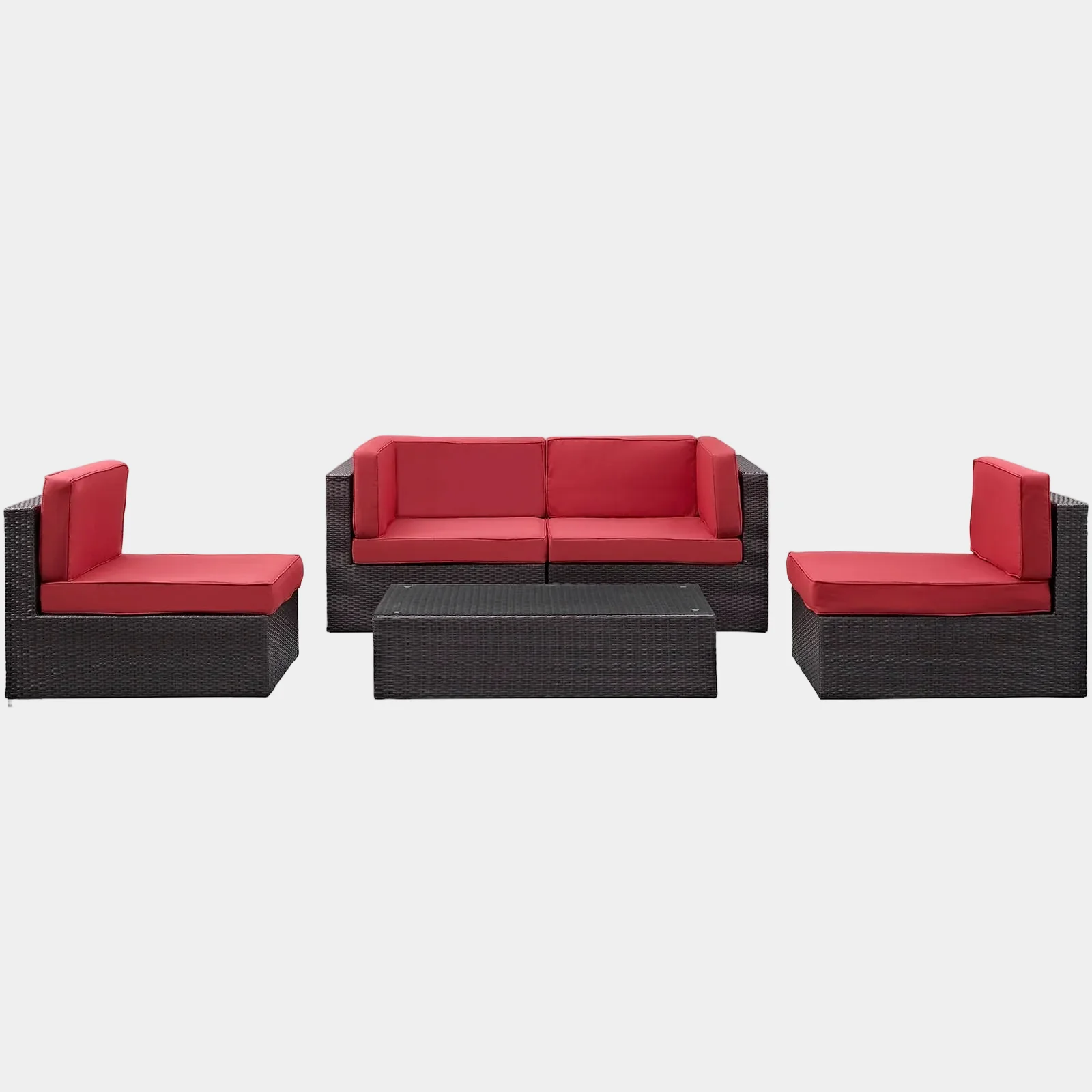 Camfora 5 Piece Outdoor Patio Sectional Set - Image 3