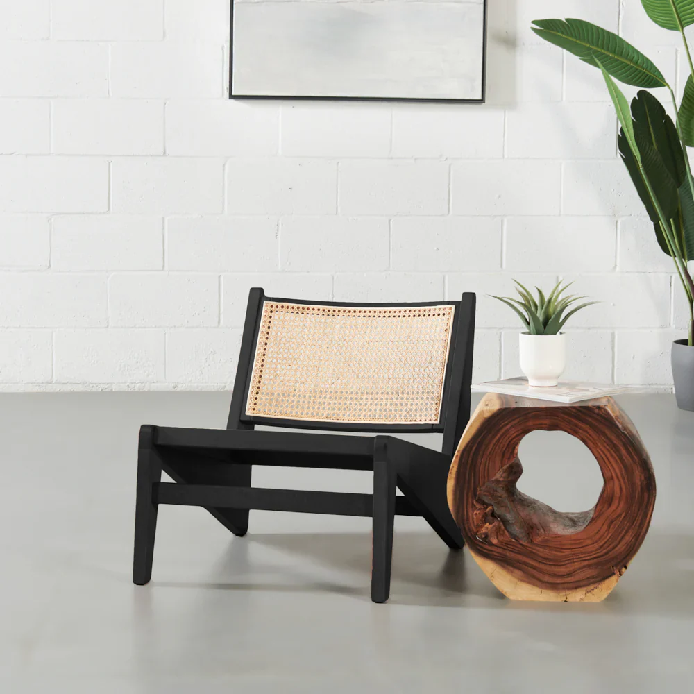Canberra Wood Lounge Chair - Image 2