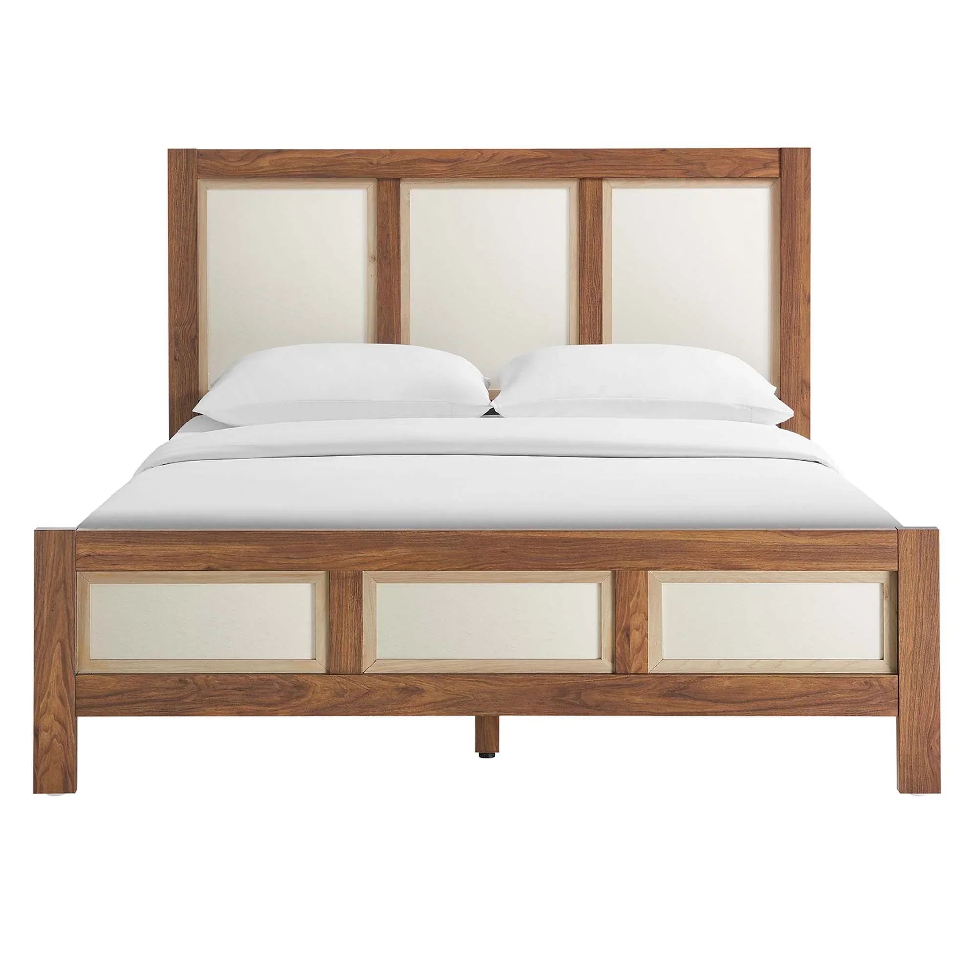 Capri Wood Grain Platform Bed - Image 7