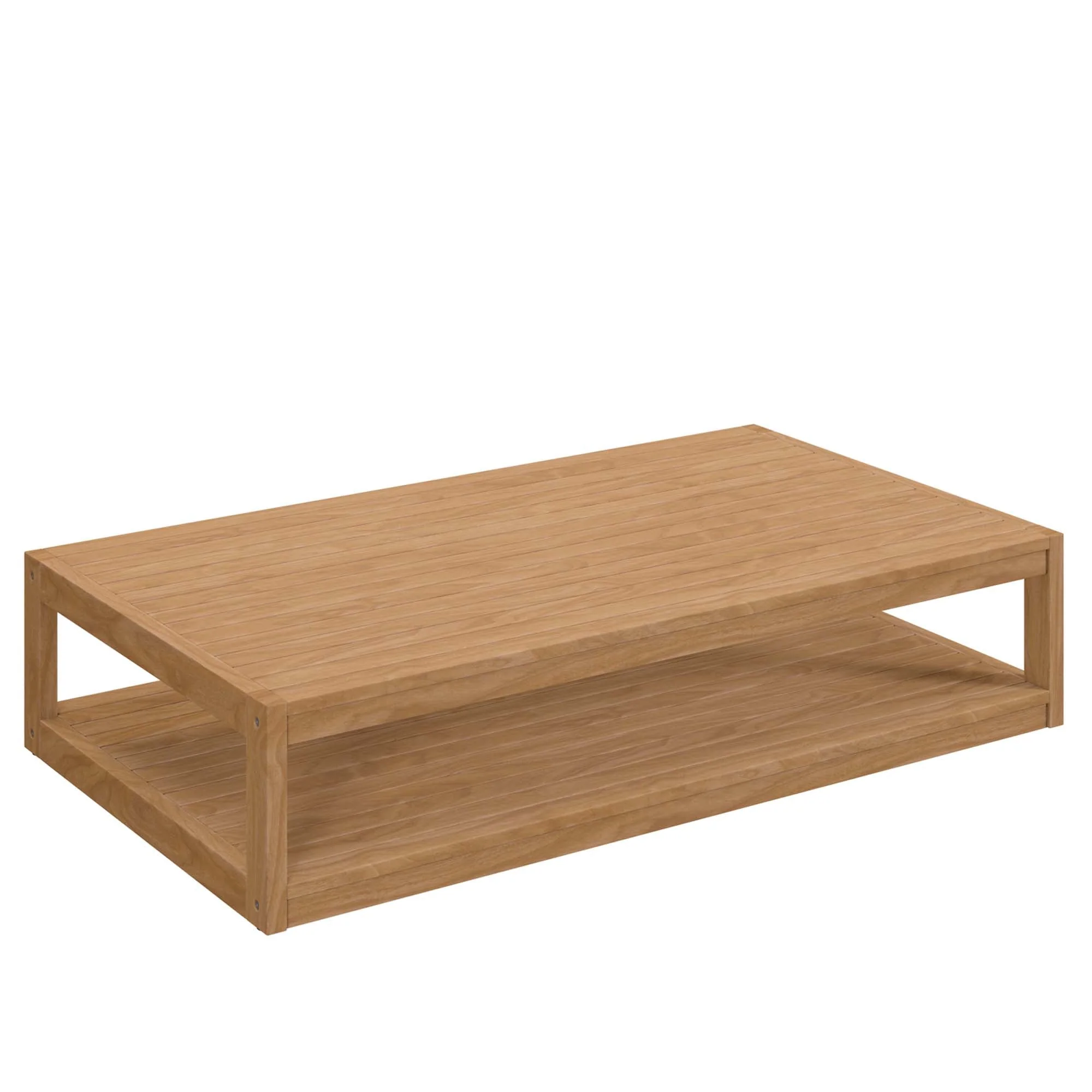 Carlsbad 3-Piece Teak Wood Outdoor Patio Set - Image 33