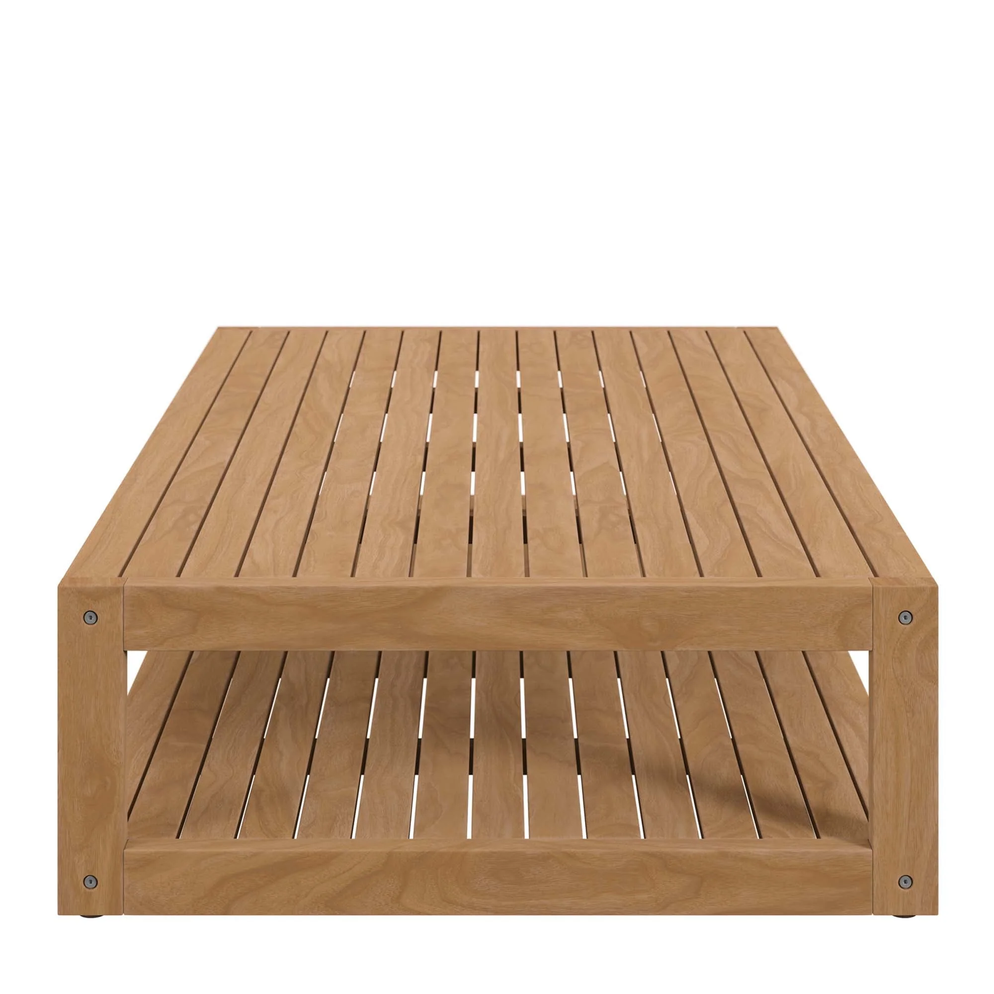 Carlsbad 3-Piece Teak Wood Outdoor Patio Set - Image 35