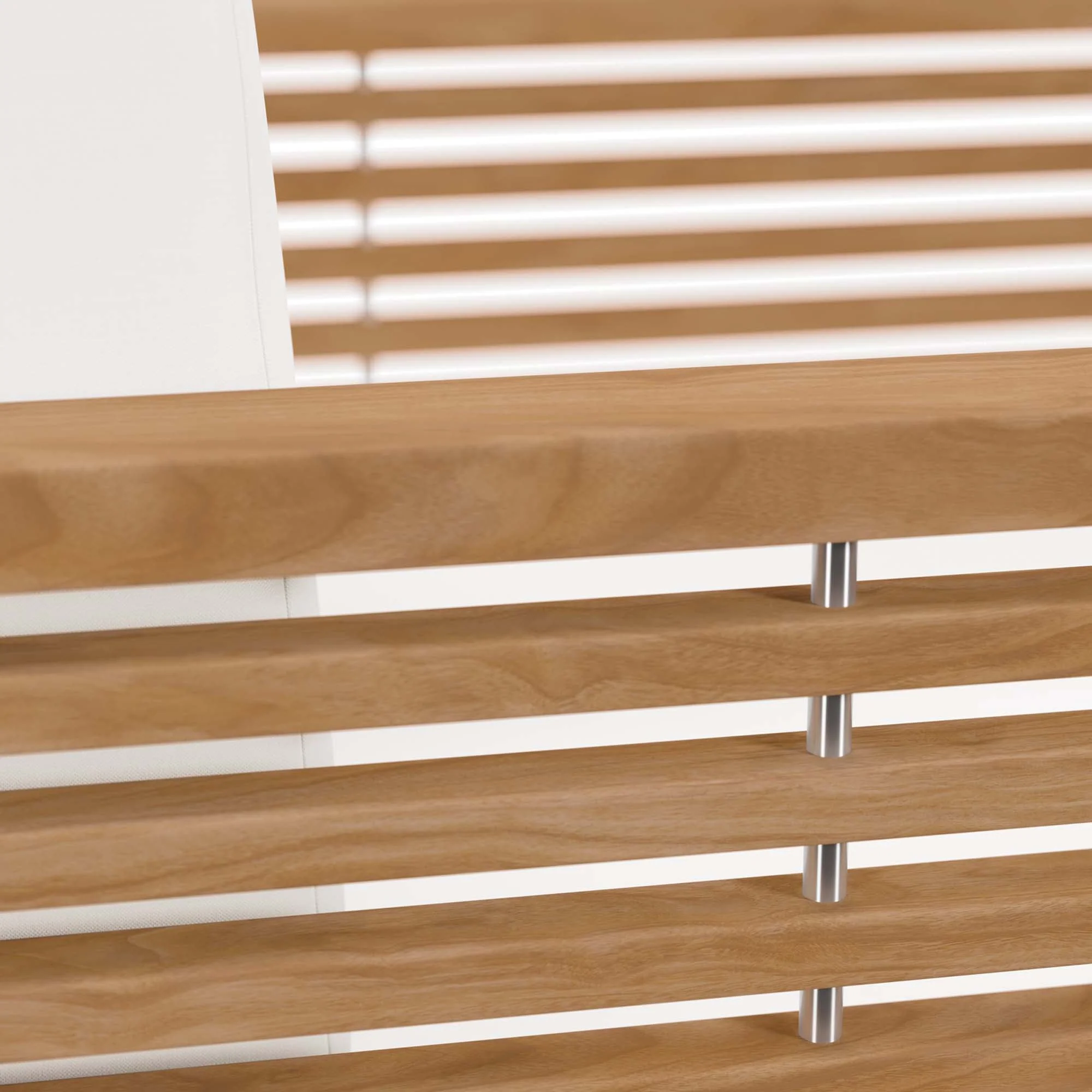 Carlsbad 3-Piece Teak Wood Outdoor Patio Set - Image 38