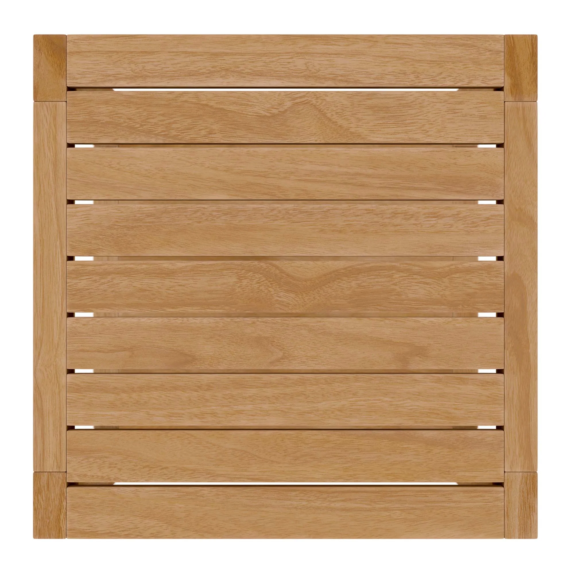 Carlsbad 3-Piece Teak Wood Outdoor Patio Set - Image 10