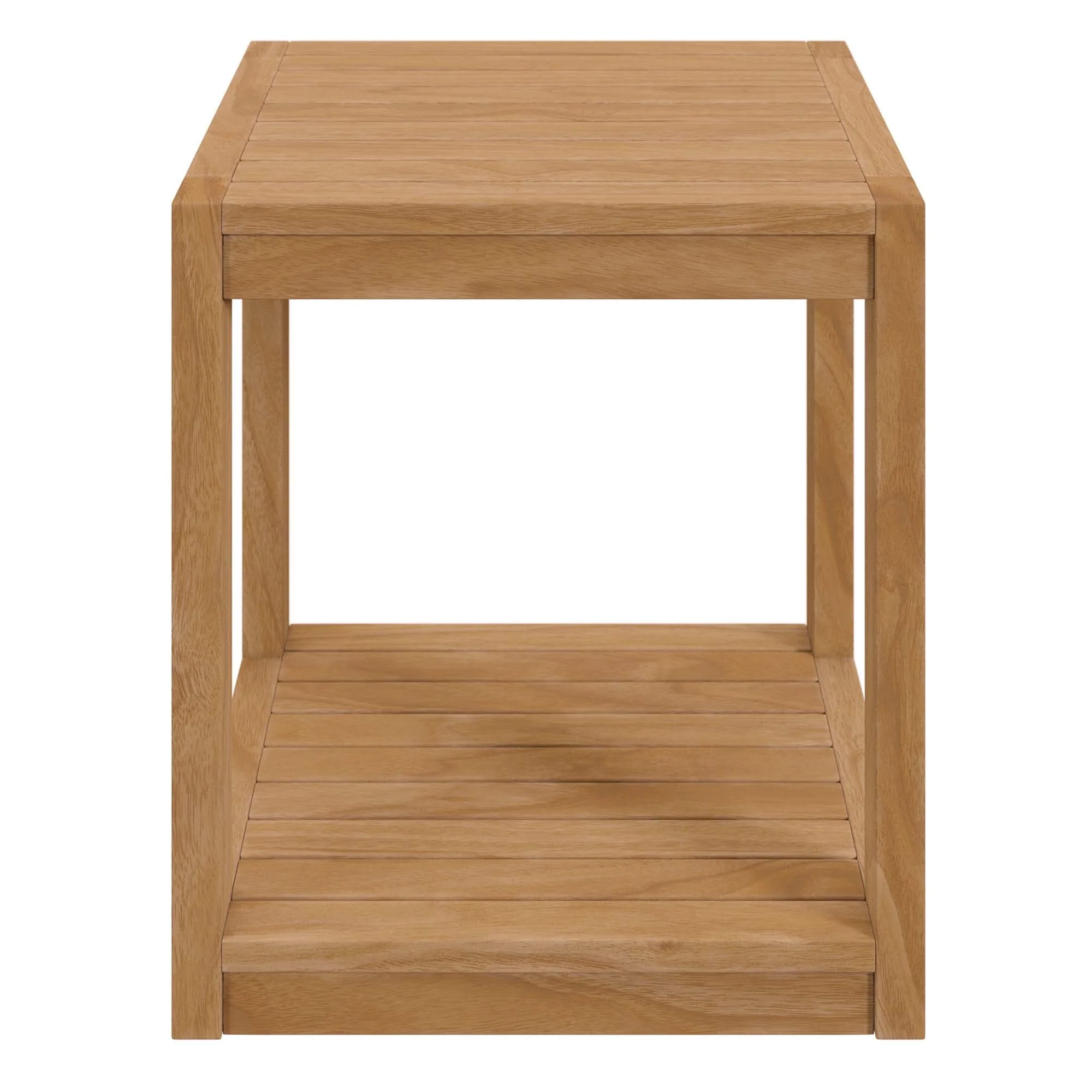 Carlsbad 3-Piece Teak Wood Outdoor Patio Set - Image 6