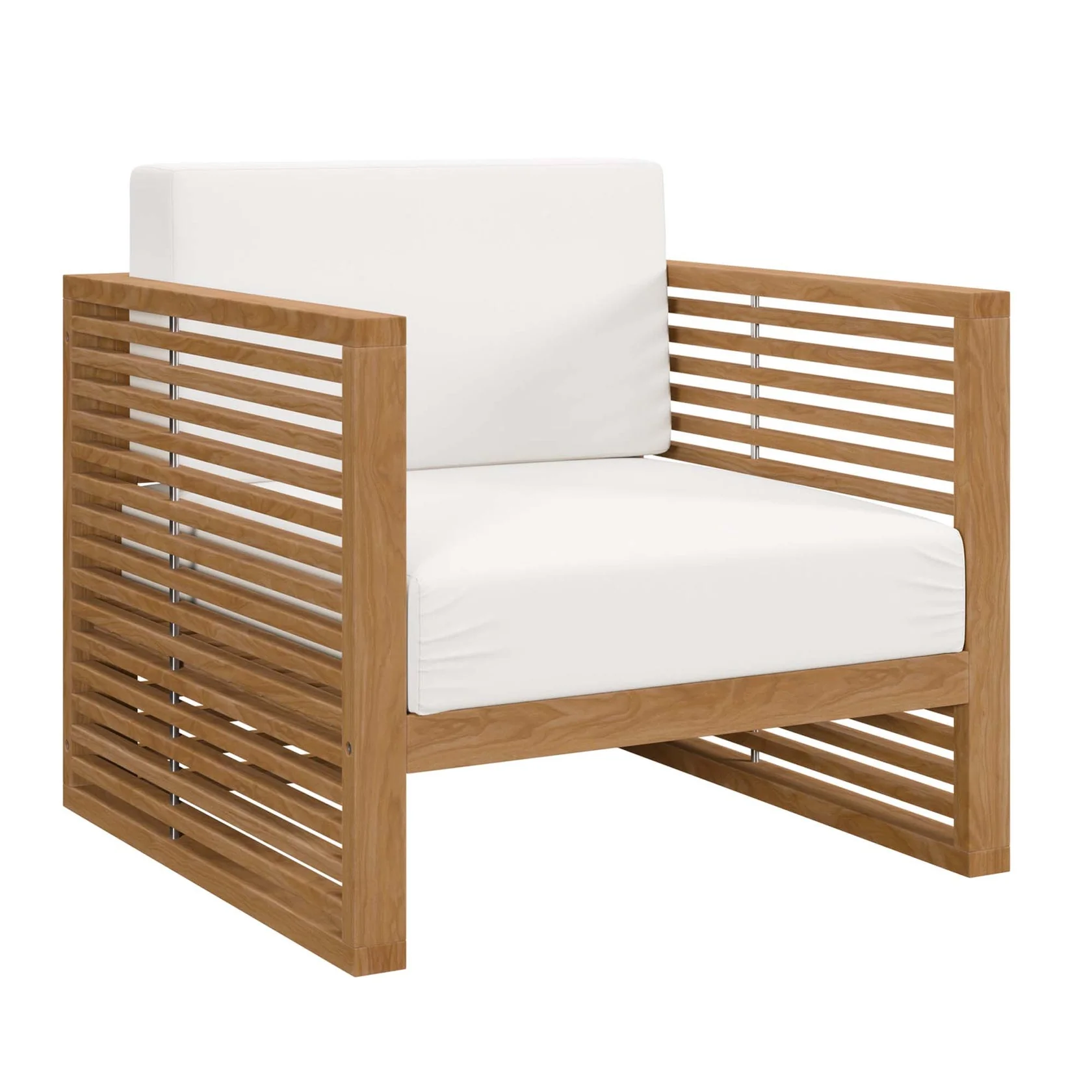 Carlsbad 6-Piece Teak Wood Outdoor Patio Set - Image 39