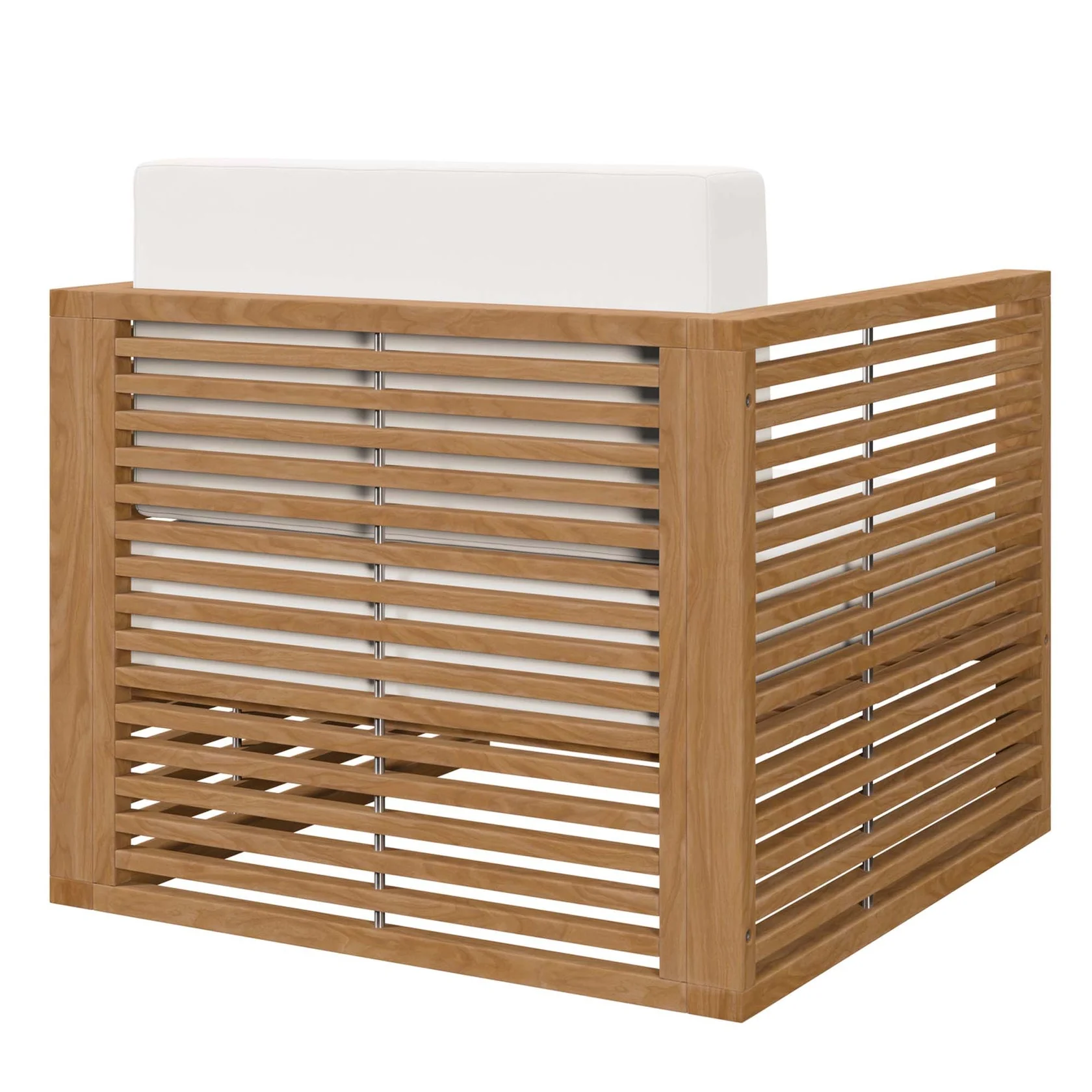 Carlsbad 6-Piece Teak Wood Outdoor Patio Set - Image 44