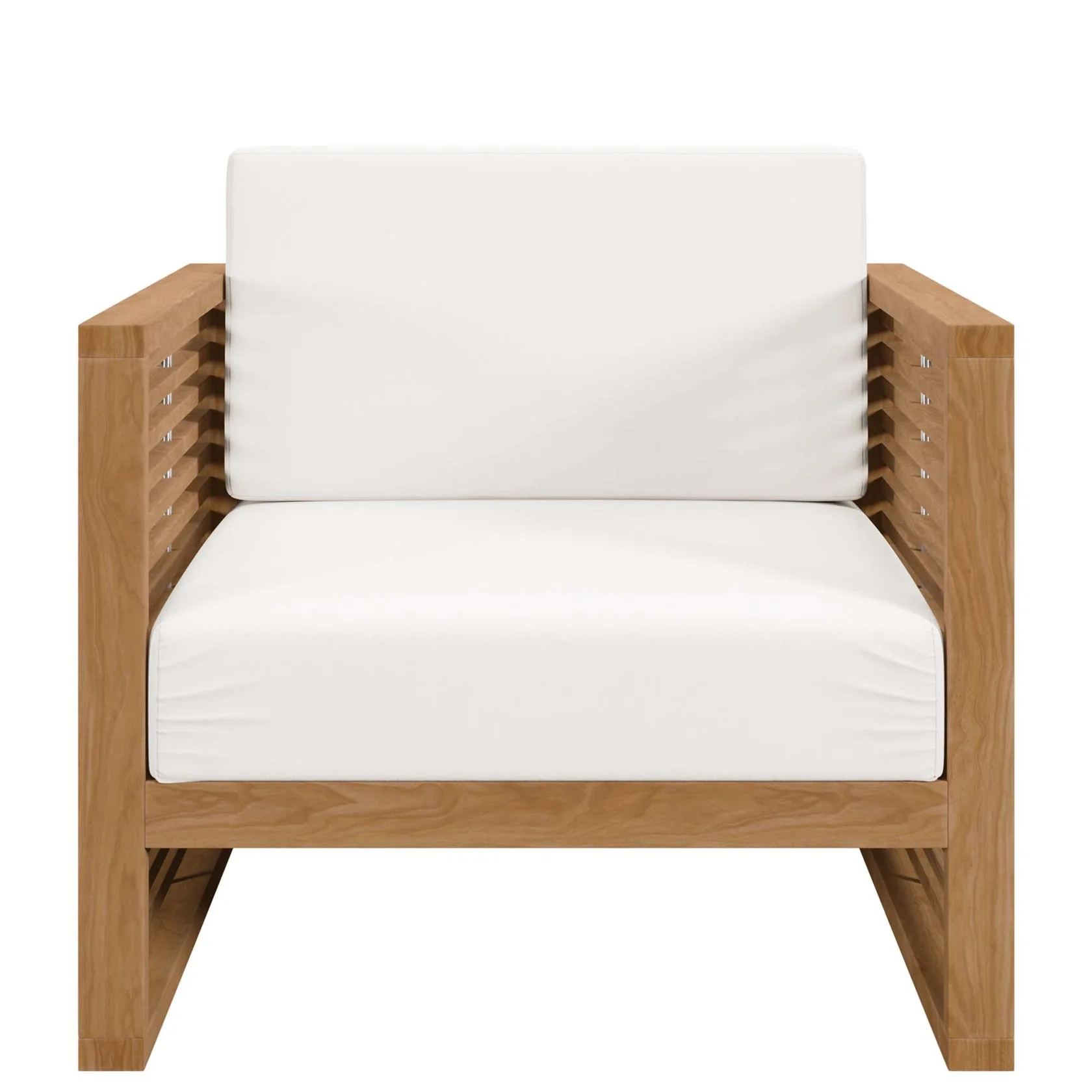 Carlsbad 6-Piece Teak Wood Outdoor Patio Set - Image 45