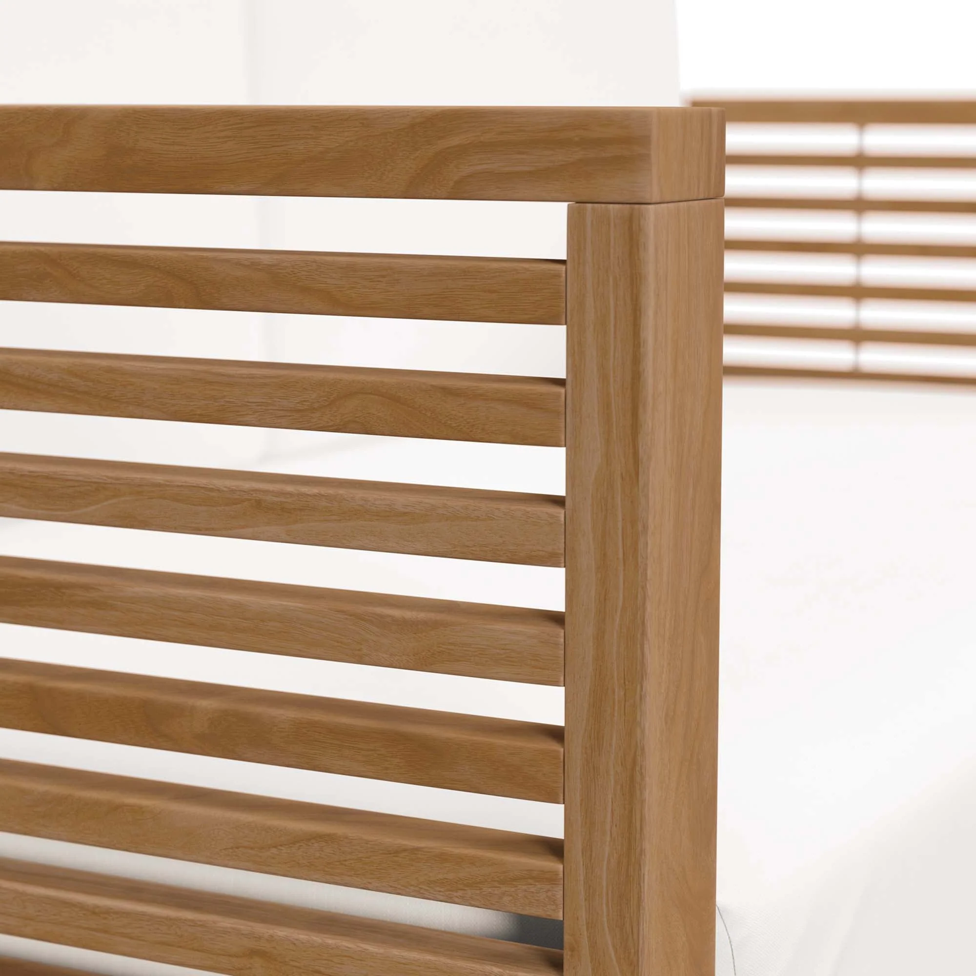 Carlsbad Teak Wood Outdoor Patio Loveseat - Image 23