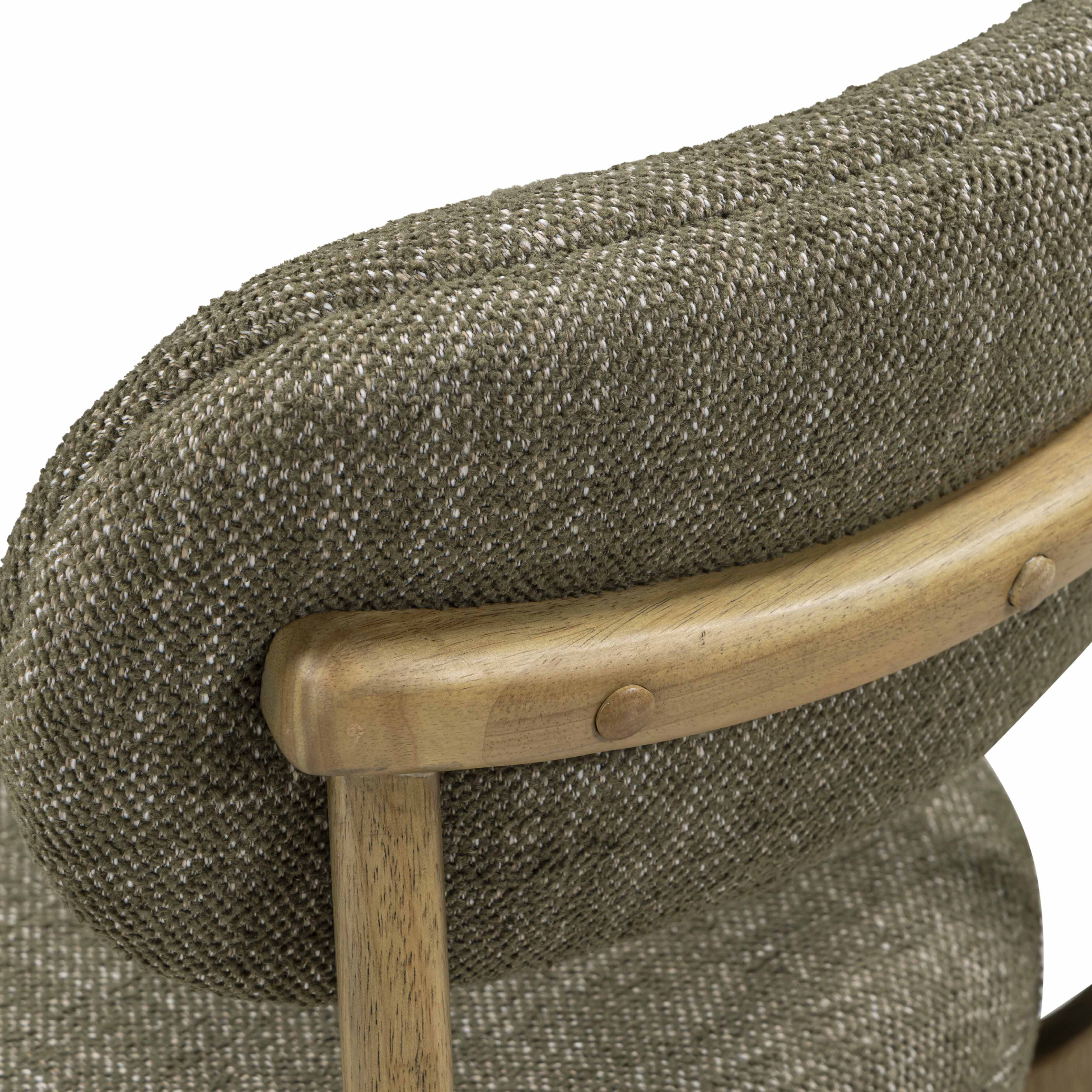 Carnation Performance Fabric Dining Chair - Image 17