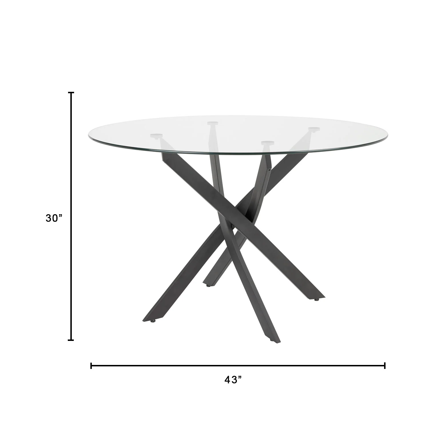 Carol Black Dining Table - Image 14