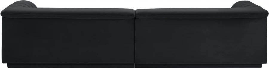 Cascade Velvet Fabric Sofa - Image 14
