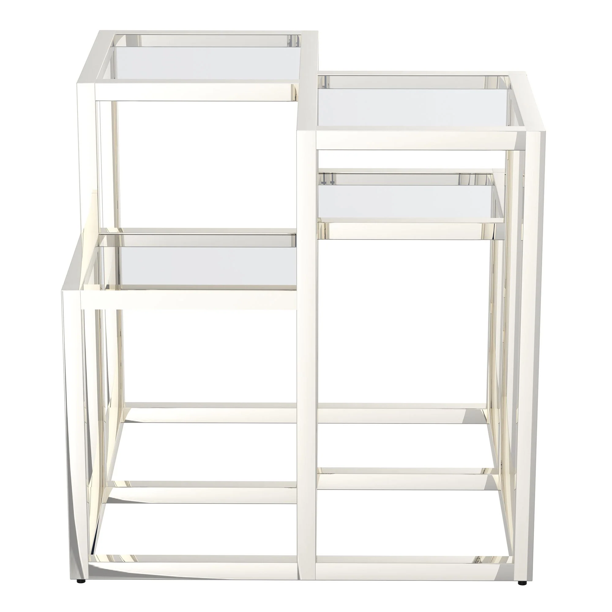 Casini Accent Table in Silver - Image 3
