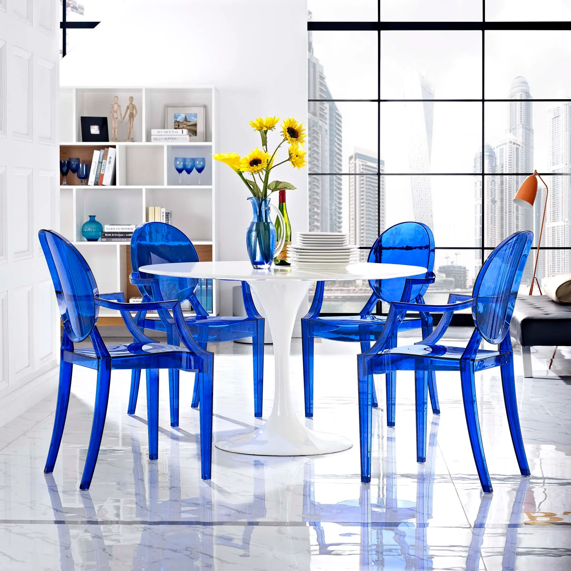 Casper Dining Armchairs Set of 4 - Image 6