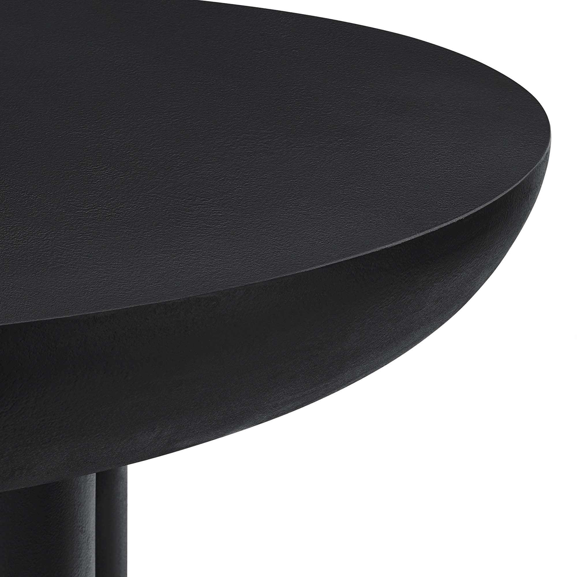 Caspian 40" Round Concrete Dining Table - Image 17