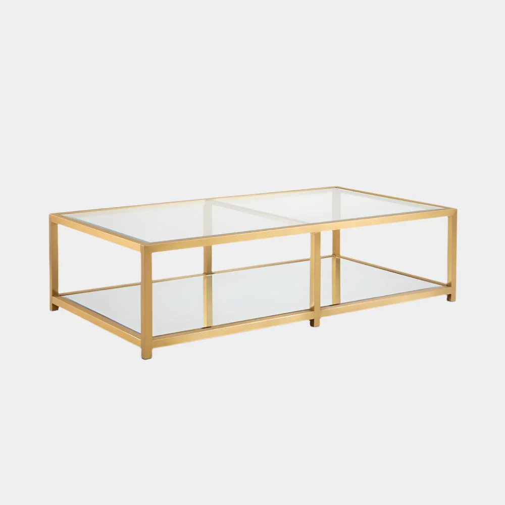 Caspian Gold Coffee Table Rectangular