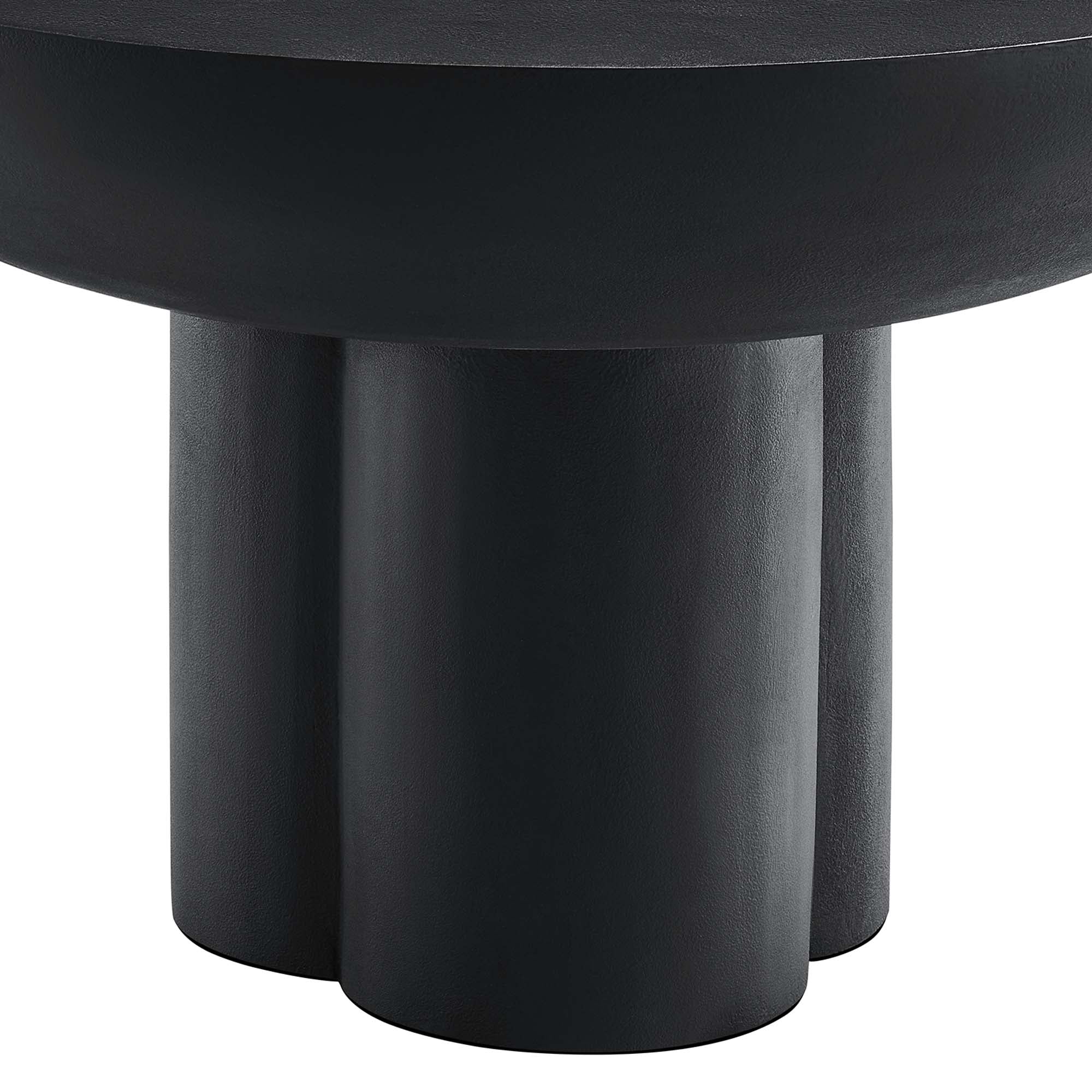 Caspian Round Concrete Coffee Table - Image 17