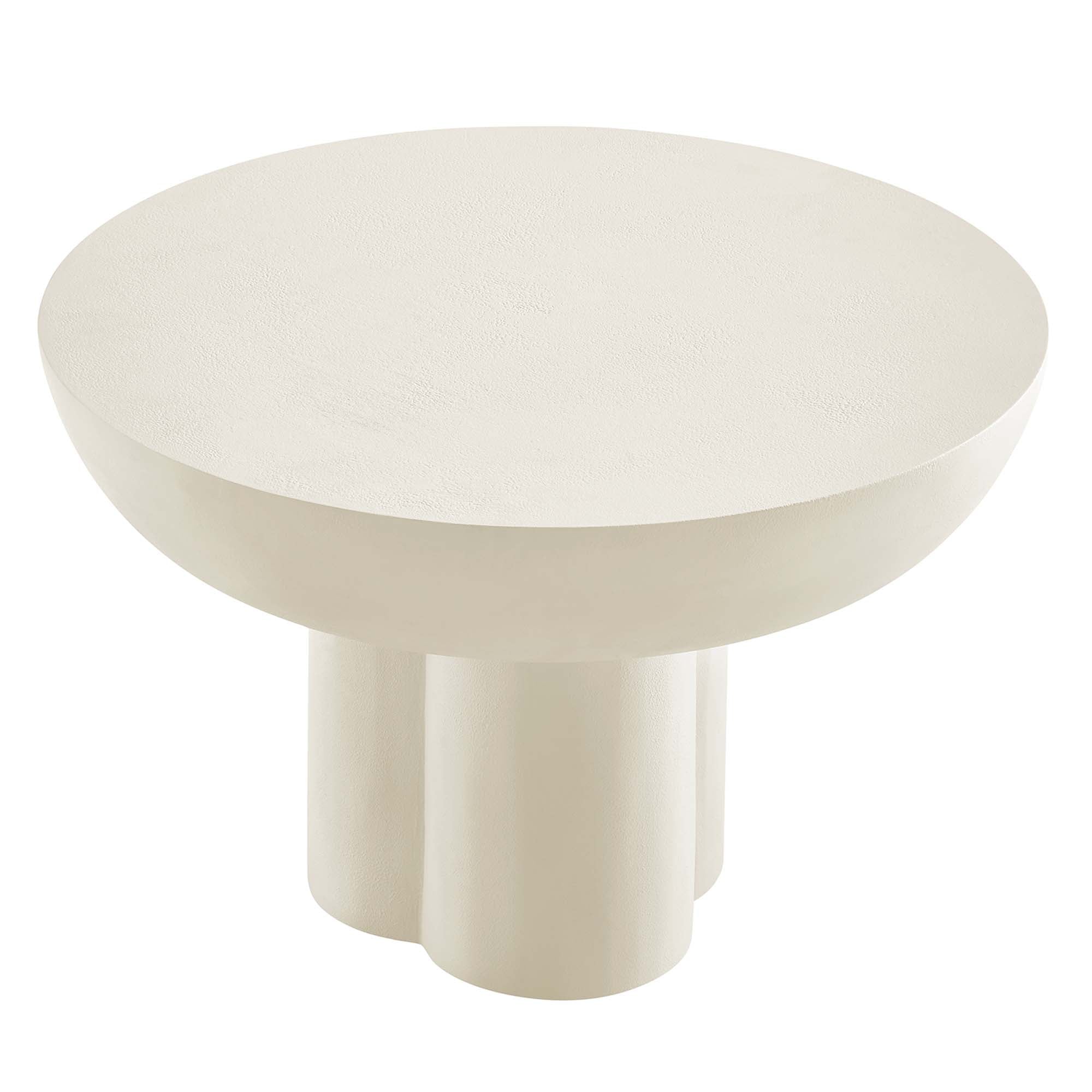 Caspian Round Concrete Coffee Table - Image 5