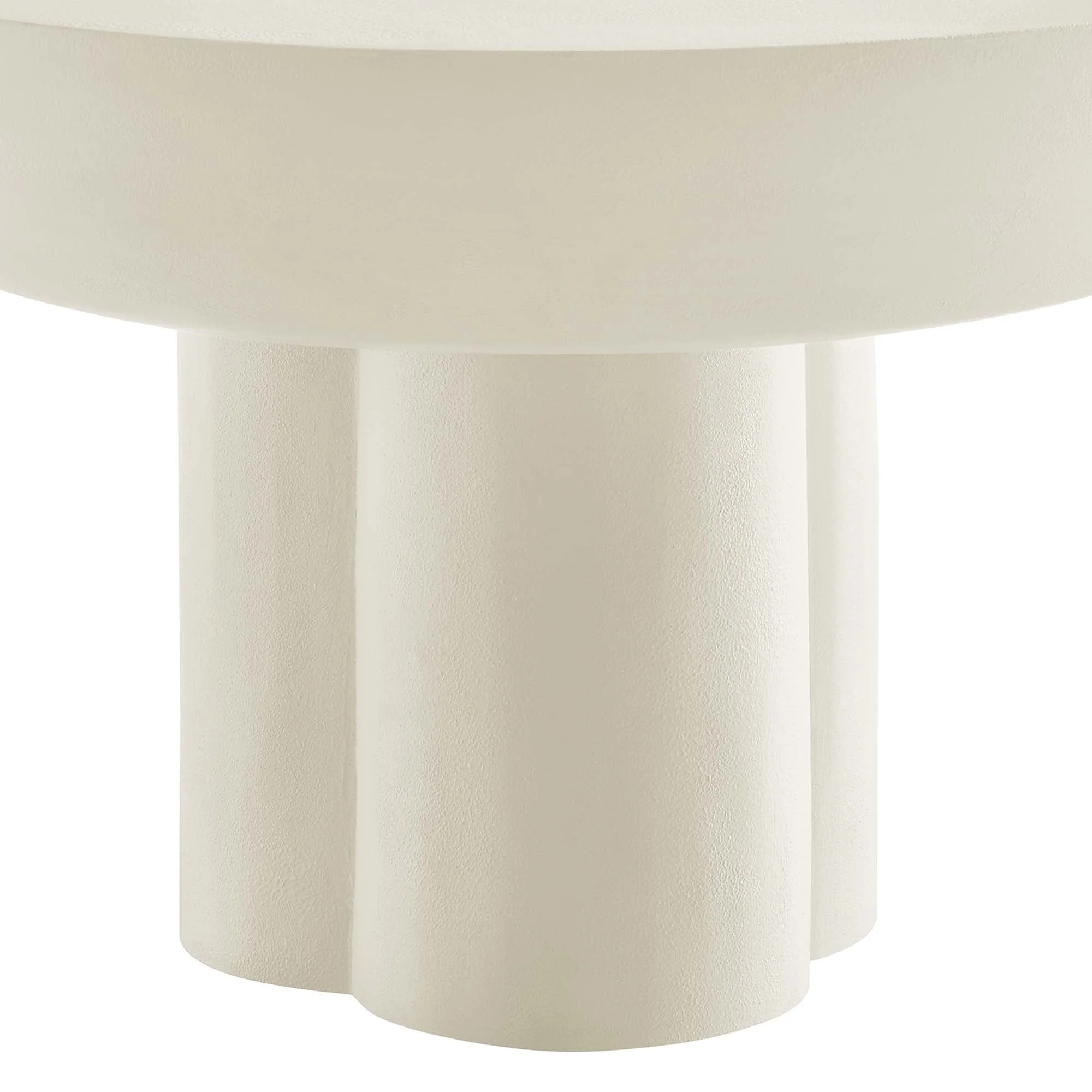 Caspian Round Concrete Coffee Table - Image 7