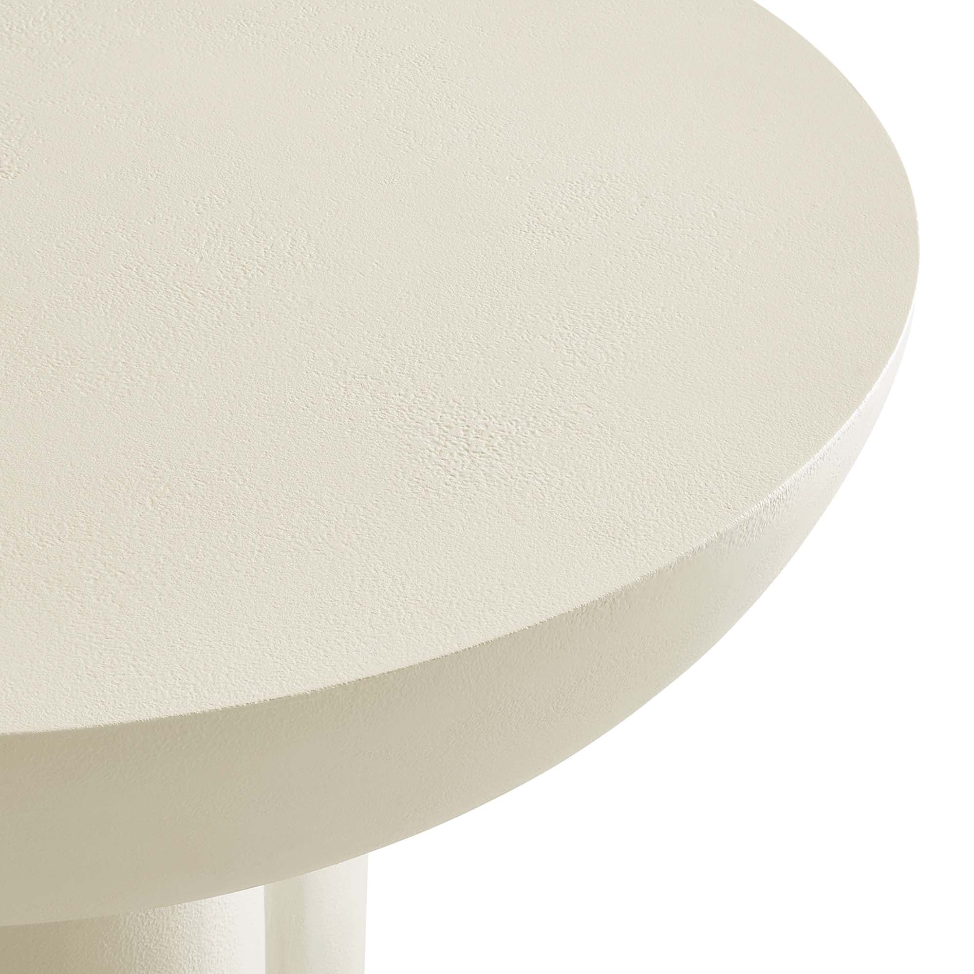 Caspian Round Concrete Coffee Table - Image 8