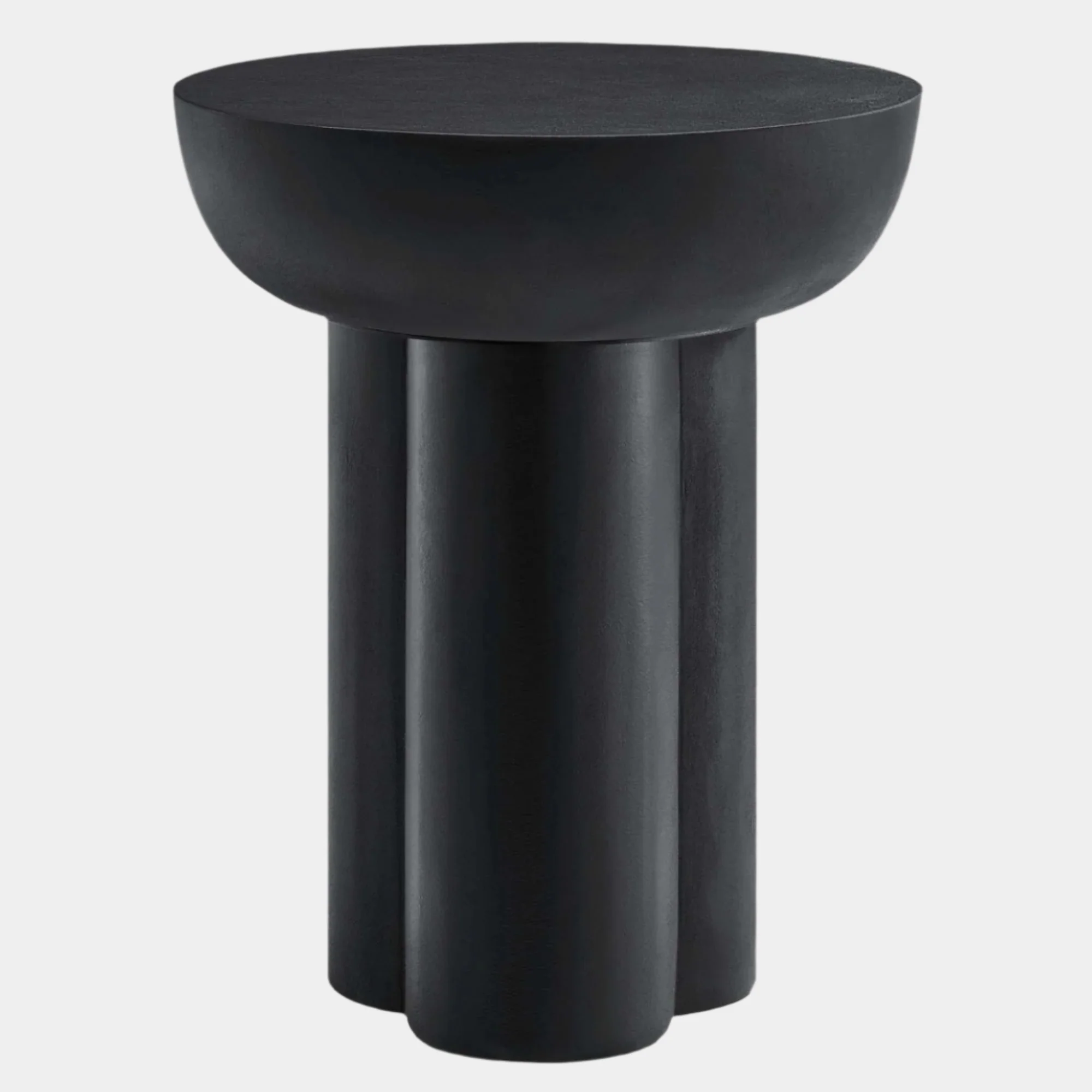 Caspian Round Concrete Side Table - Image 11