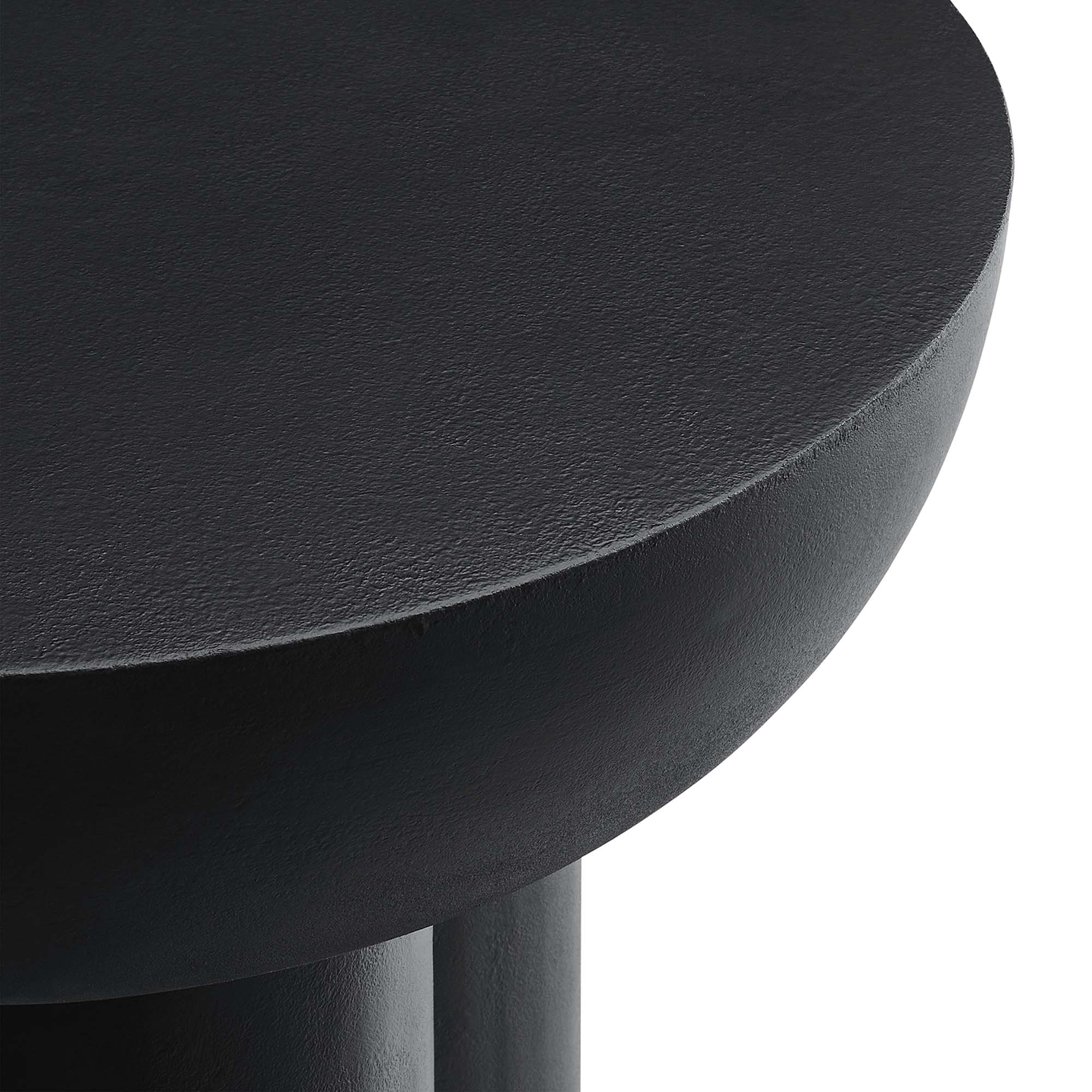Caspian Round Concrete Side Table - Image 18