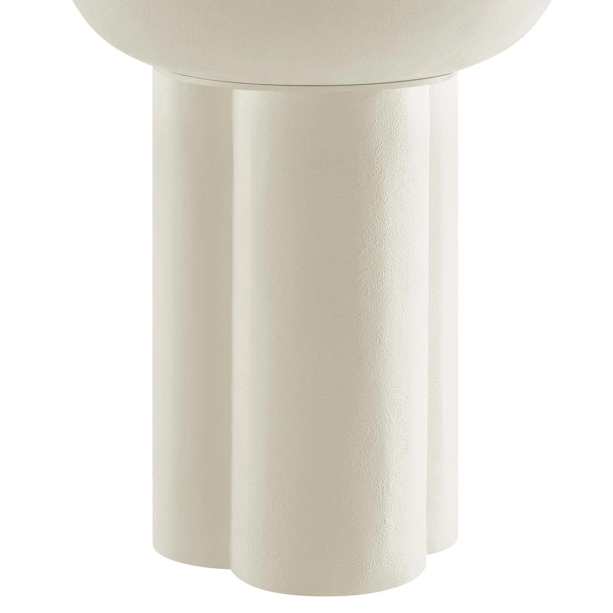 Caspian Round Concrete Side Table - Image 7
