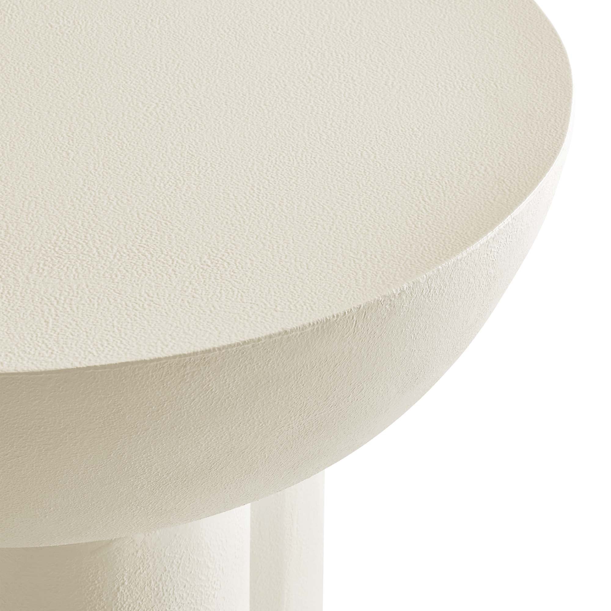 Caspian Round Concrete Side Table - Image 8