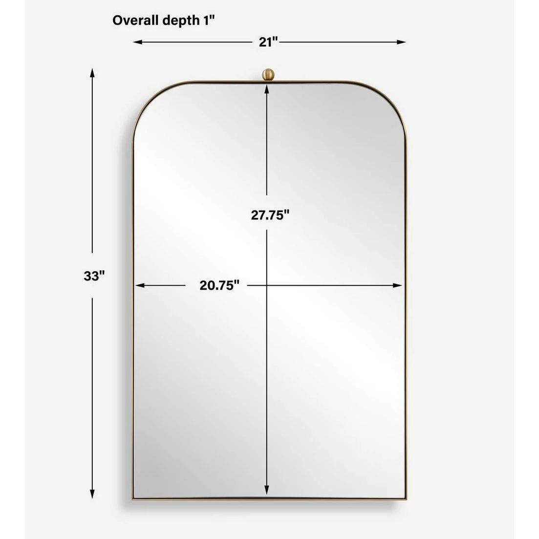 Cassidy Arch Mirror - Image 6