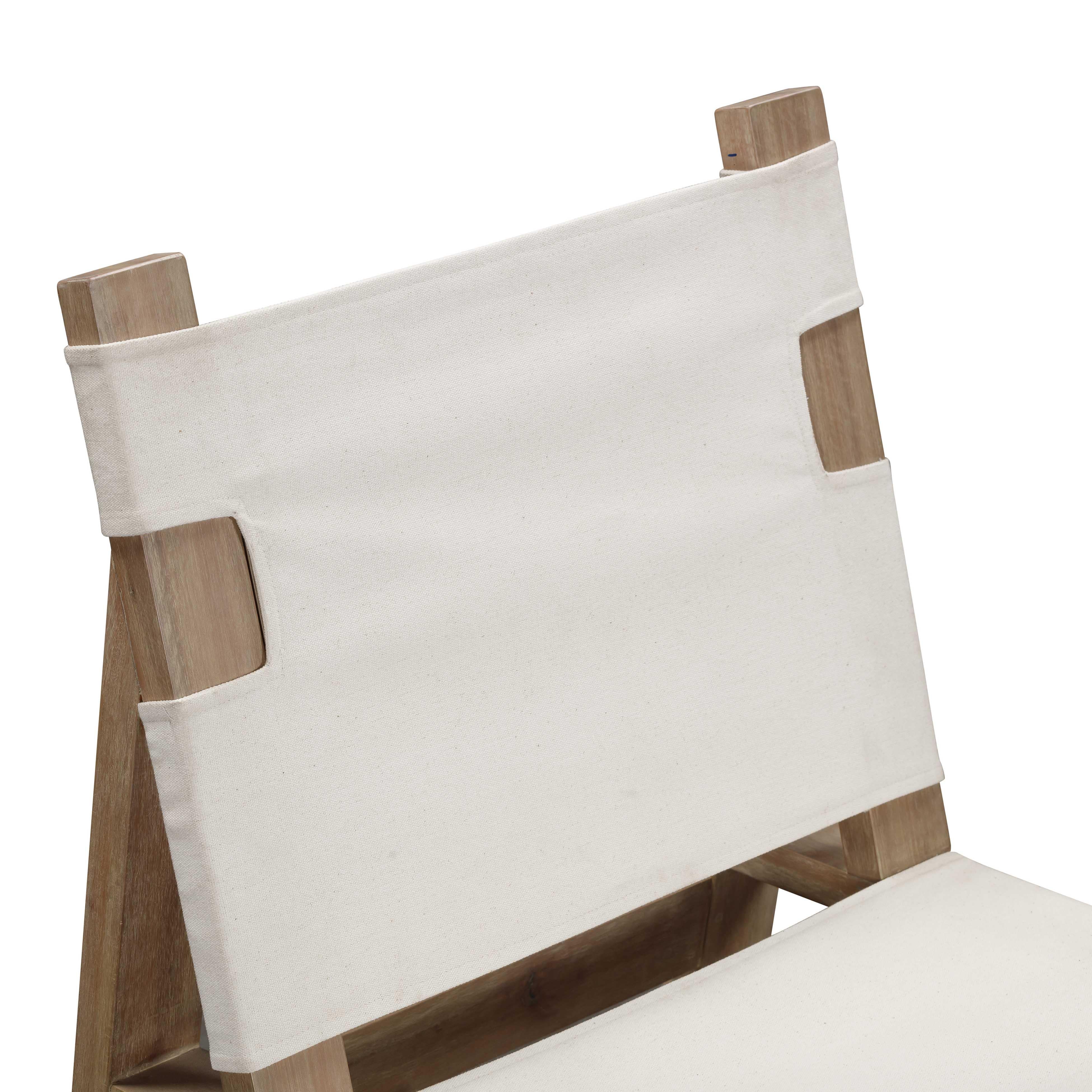 Cassie Cream Outdoor Dining Chair - Set of 2 - Image 6
