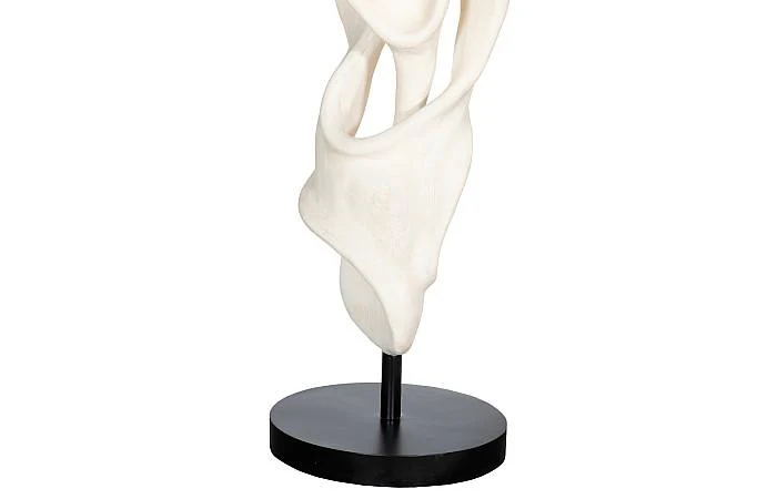 Cast Dancing Sculpture, Coupé, Faux Bleached - Image 4