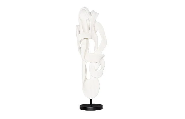 Cast Dancing Sculpture, Saute, Faux Bleached - Image 2