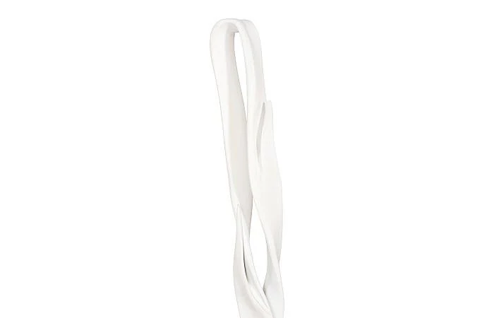 Cast Twisting Root Sculpture, Faux Bleached - Image 3