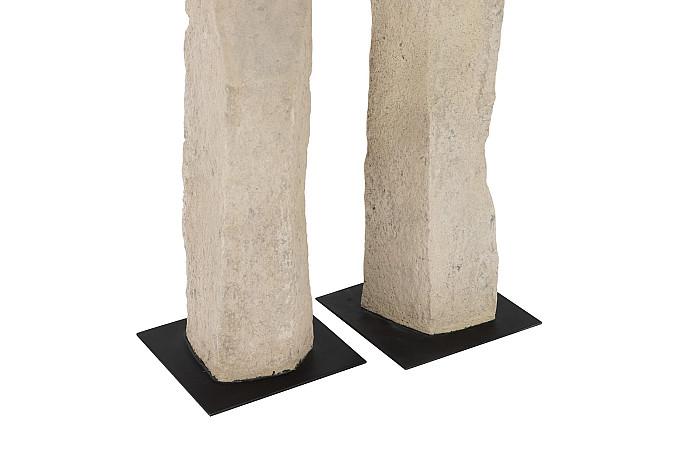 Cast Women Sculptures, Roman Stone, Set of 3 - Image 4