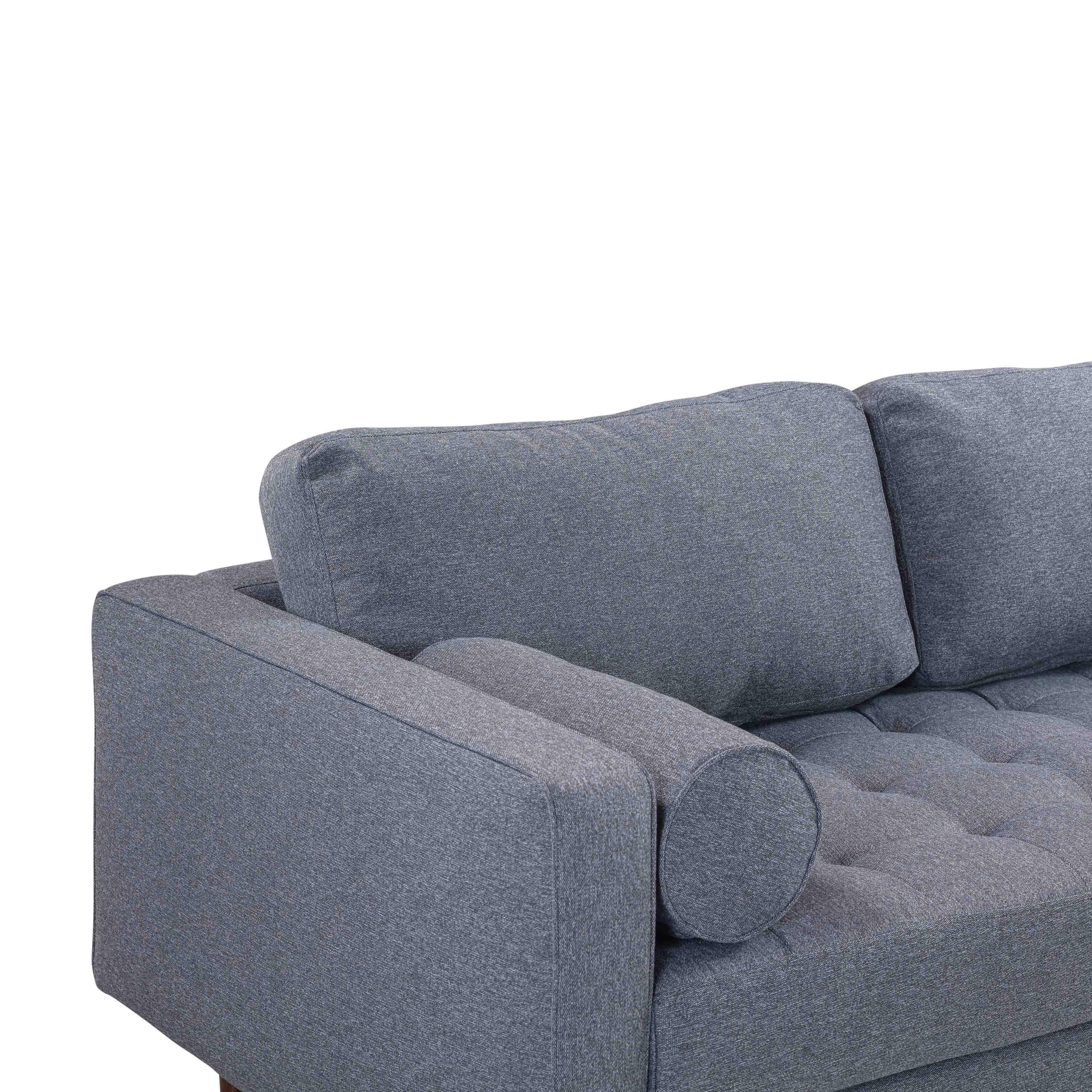 Cave 76" Tweed Loveseat - Image 7