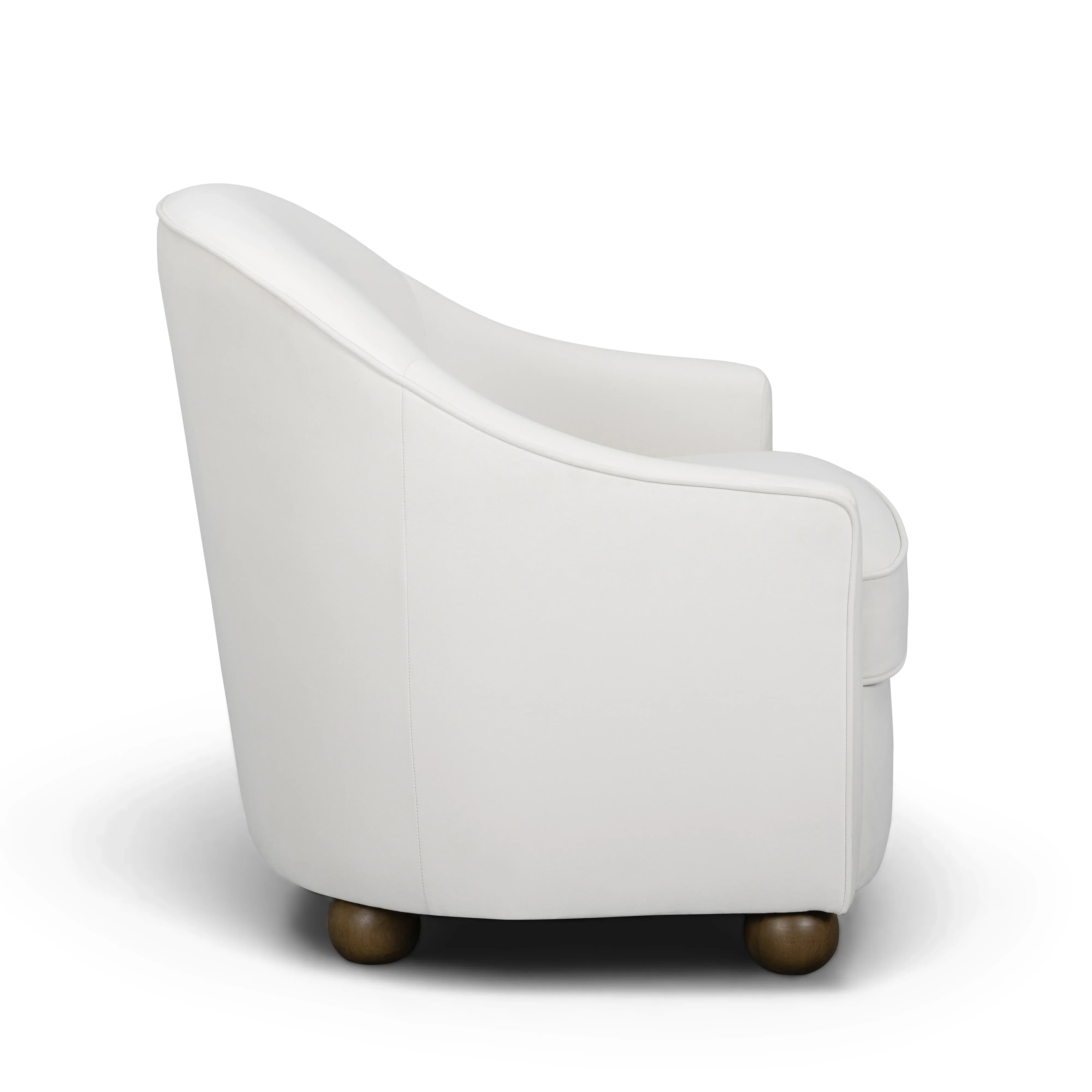 Cettie Performance Velvet Accent Chair - Image 3
