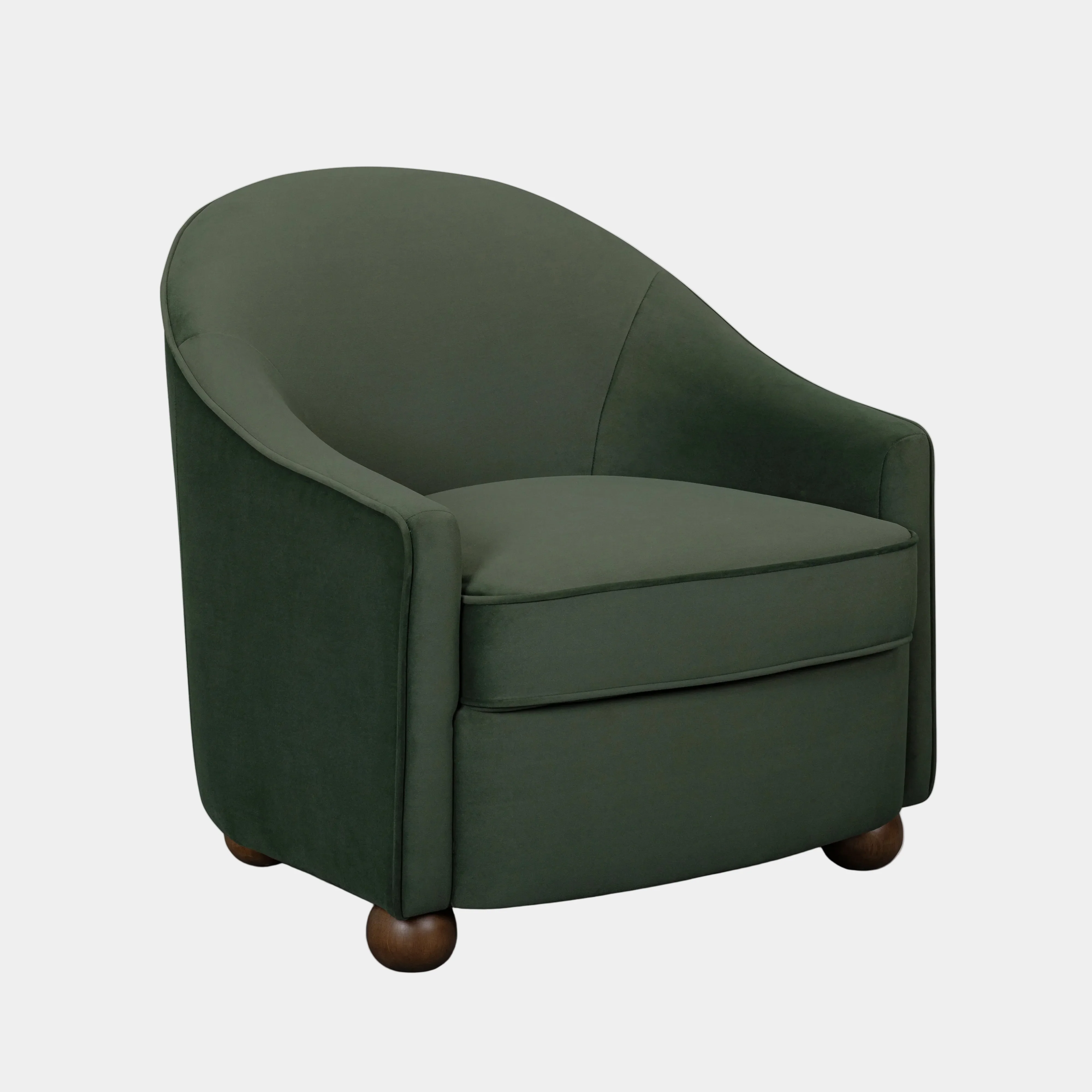 Cettie Performance Velvet Accent Chair - Image 7