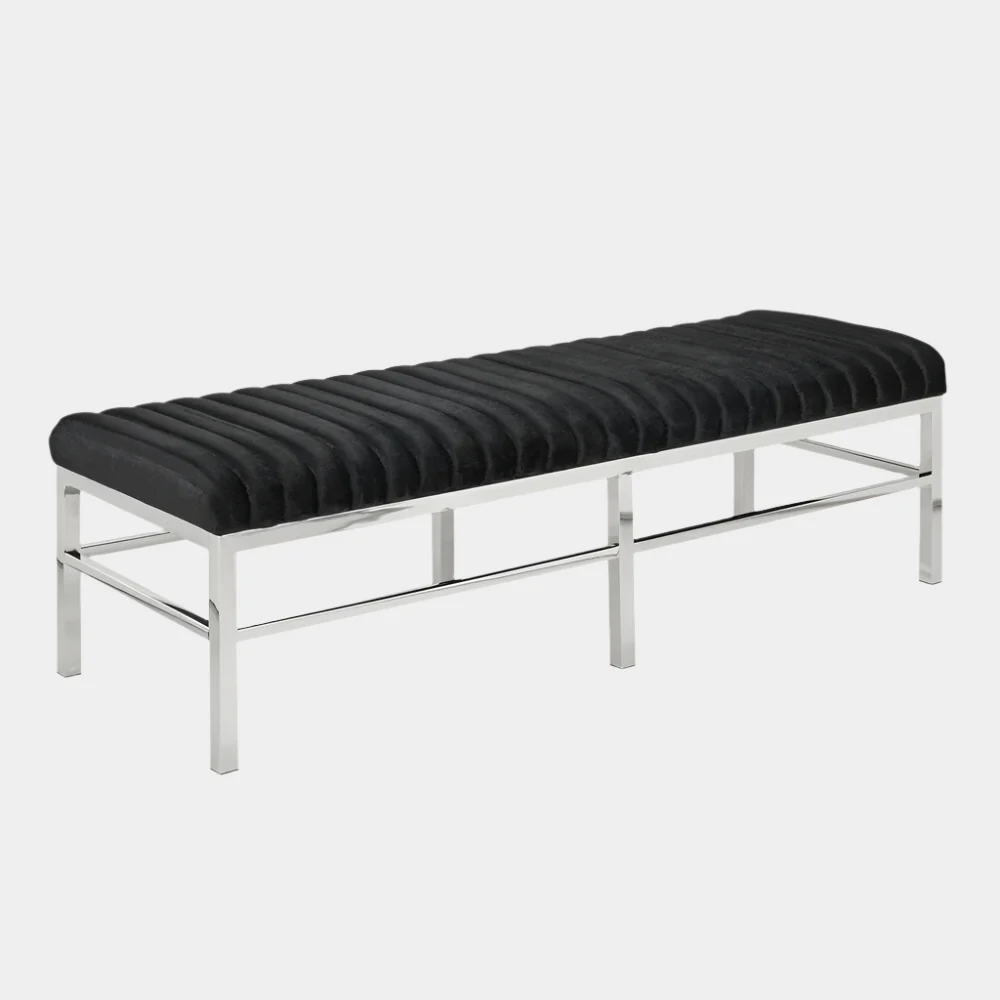 Channel Bench: Black Velvet