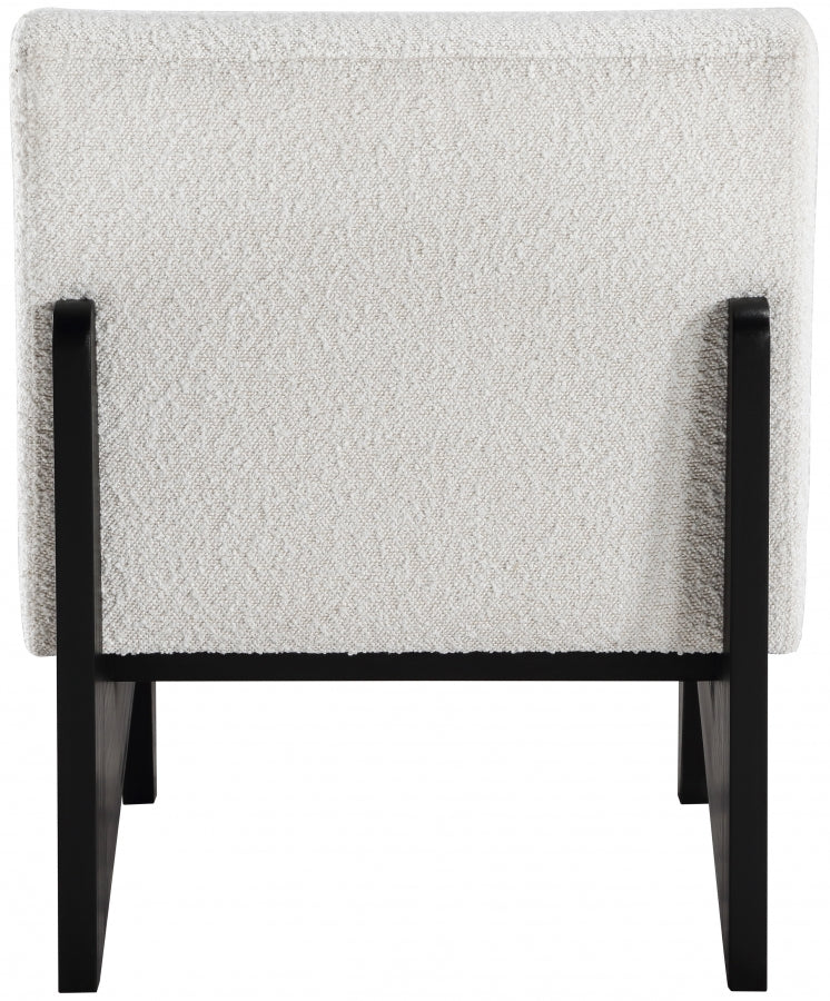 Chapman Boucle Fabric Upholstered Accent Chair - Image 3