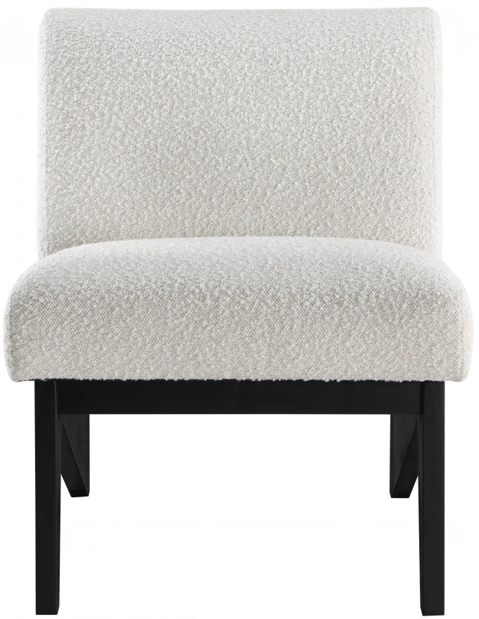 Chapman Boucle Fabric Upholstered Accent Chair - Image 4