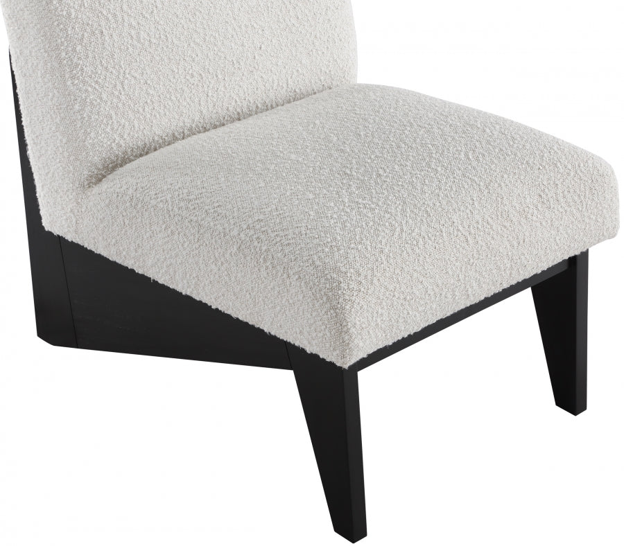 Chapman Boucle Fabric Upholstered Accent Chair - Image 6