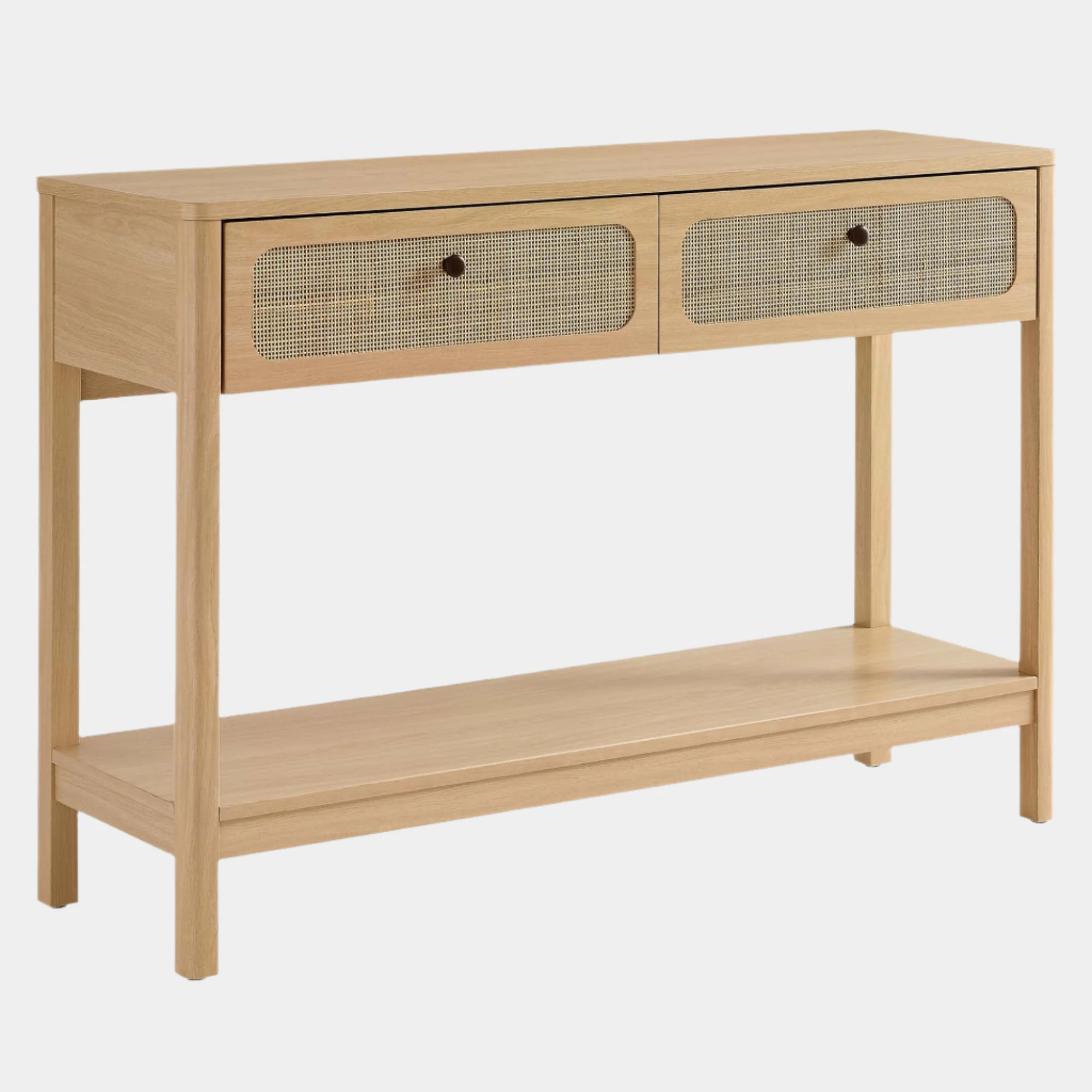 Chaucer Wood Entryway Console Table - Image 11