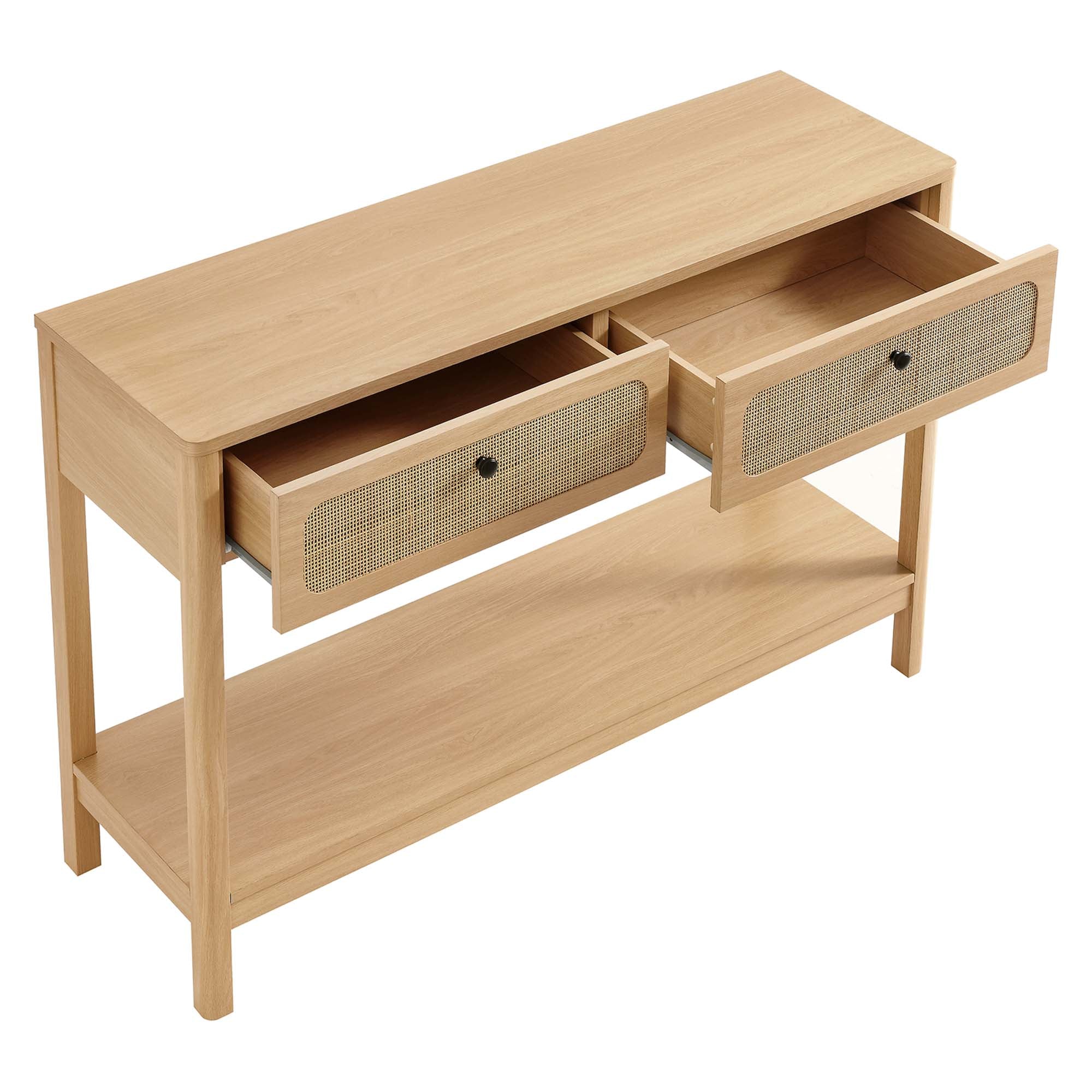 Chaucer Wood Entryway Console Table - Image 17