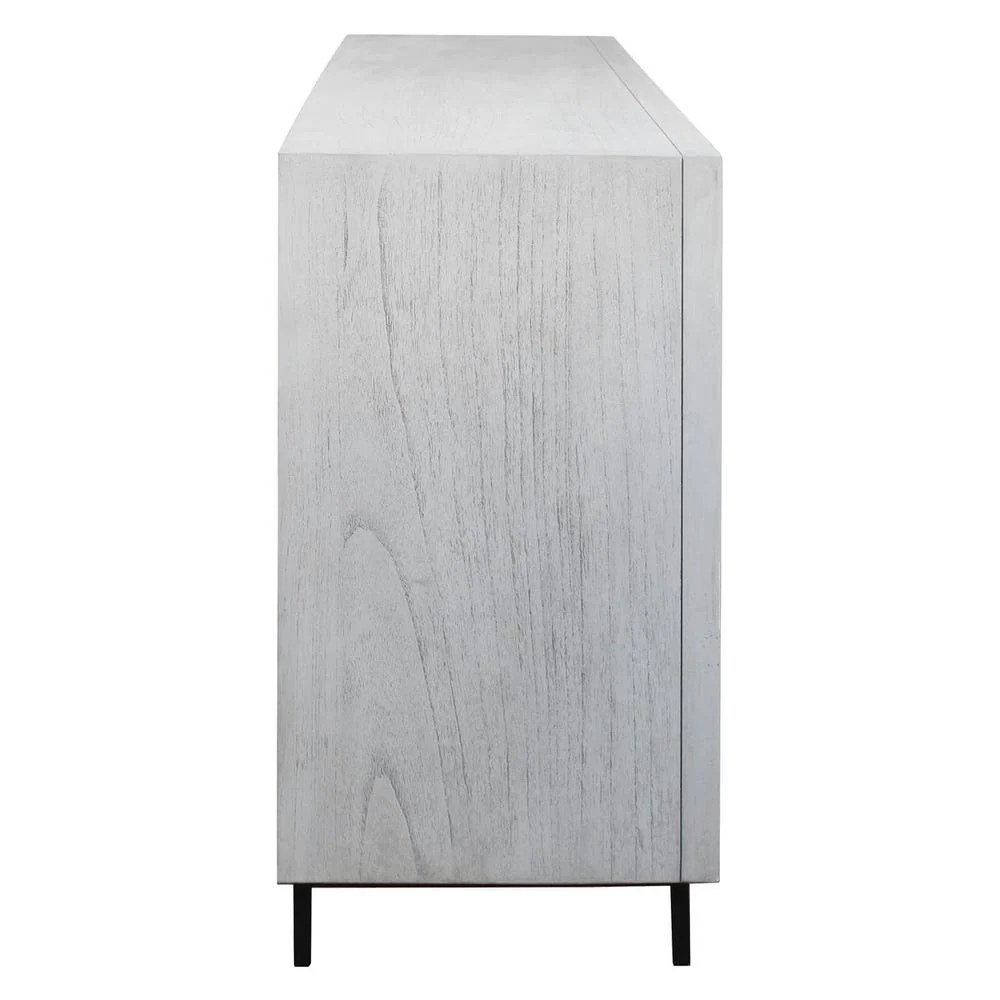Checkerboard 4 Door Cabinet - Image 5